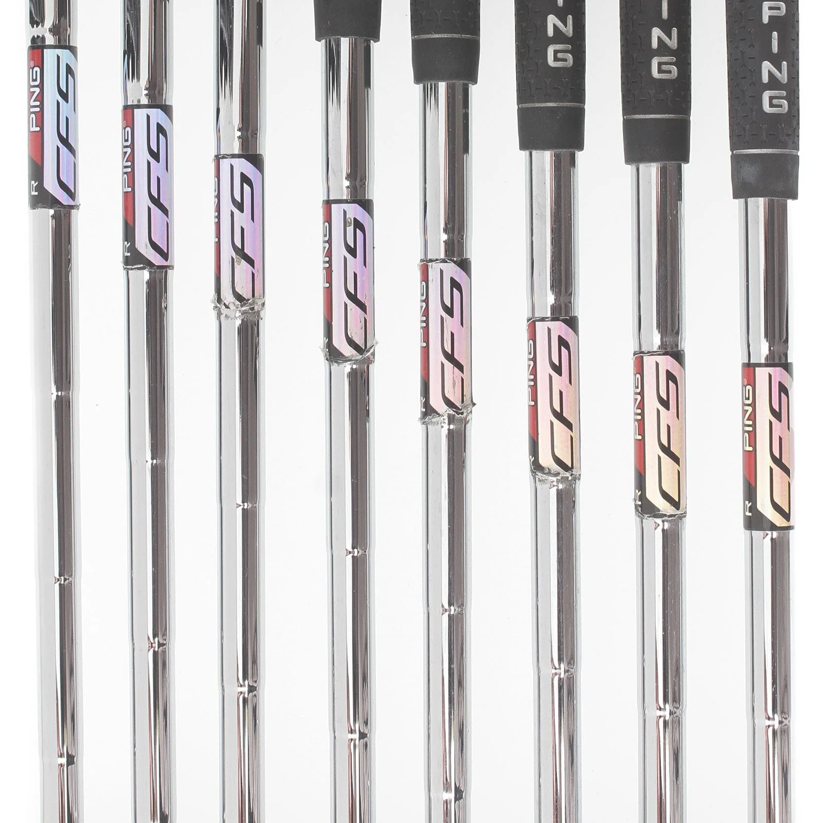Ping G25 Steel Mens Right Hand Irons 4-SW White Dot 3* Upright Regular - Ping CFS - Image 6
