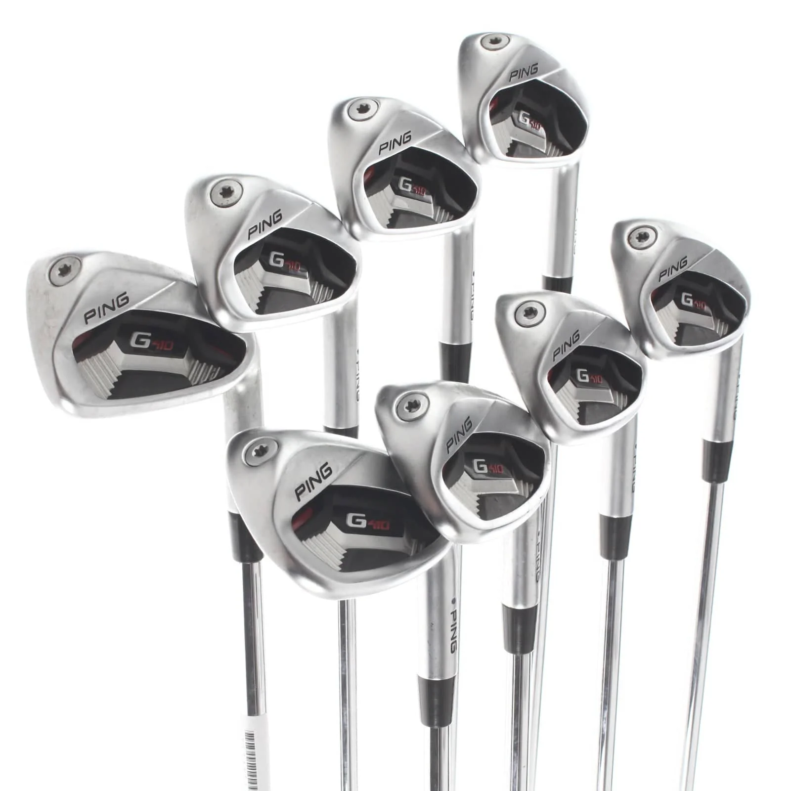 Ping G410 Steel Mens Right Hand Irons 4-SW Blue Dot 1* Upright Regular - Ping AWT 2.0 - Image 2