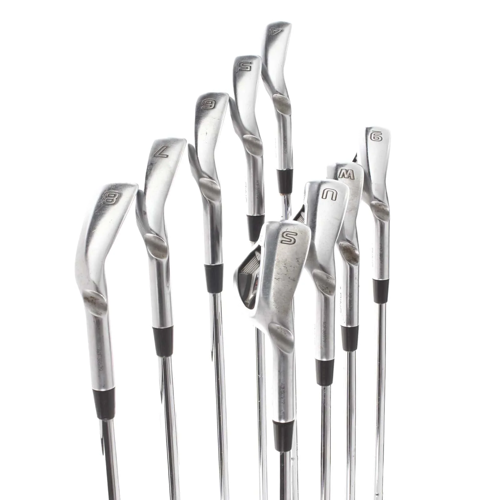 Ping G410 Steel Mens Right Hand Irons 4-UW+SW Blue Dot 1* Upright Stiff - Dynamic Gold 120 - Image 3