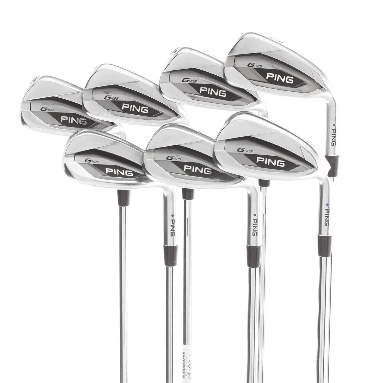 Ping G425 Steel Mens Right Hand Irons 5-SW Blue Dot 1* Upright Regular - Ping AWT 2.0