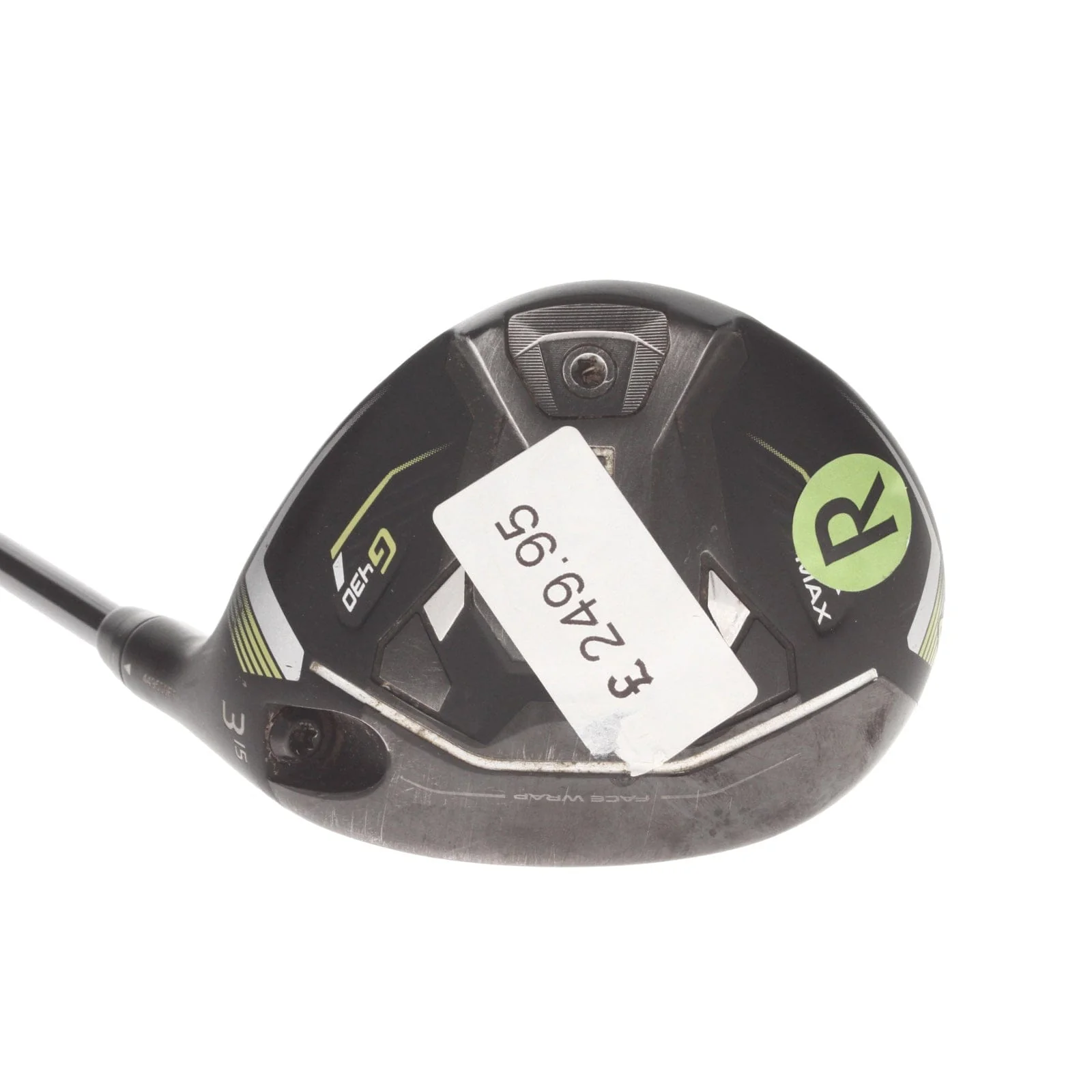Ping G430 Max Graphite Mens Right Hand Fairway 3 Wood 15* Stiff - Tour Black