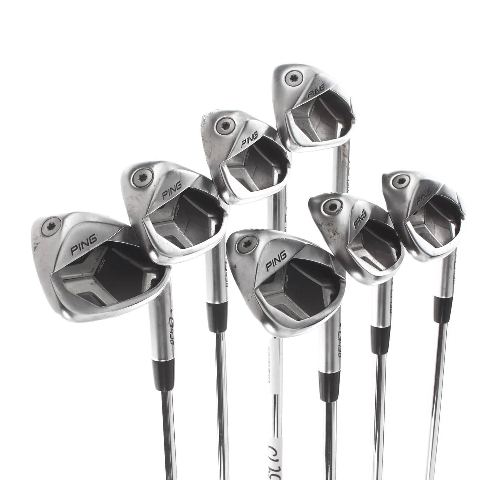 Ping G430 Steel Mens Right Hand Irons 6-PW+45*+50* Black Dot Stiff - N.S. Pro Modus3 - Image 2