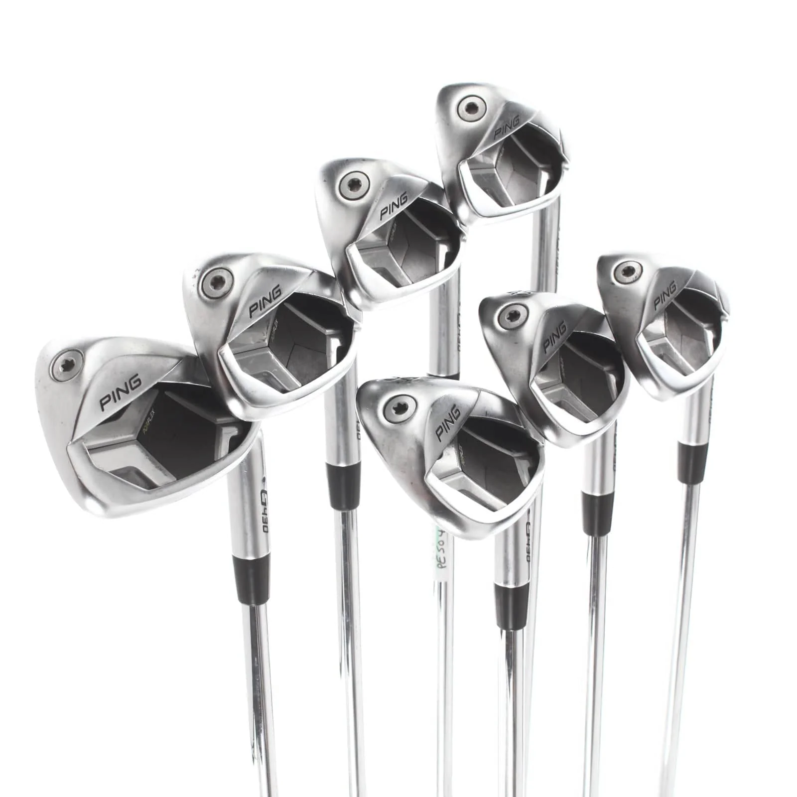Ping G430 Steel Mens Right Hand Irons 6-SW+GW Blue Dot 1* Upright Regular - Ping AWT - Image 2