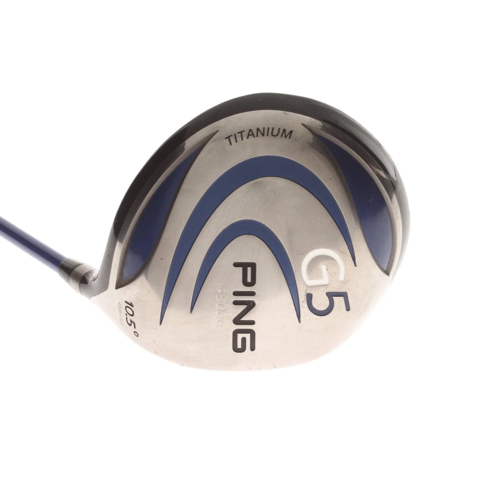 Ping G5 Graphite Mens Right Hand Driver 10.5* Stiff - Grafalloy ProLaunch Blue 65 - Image 2
