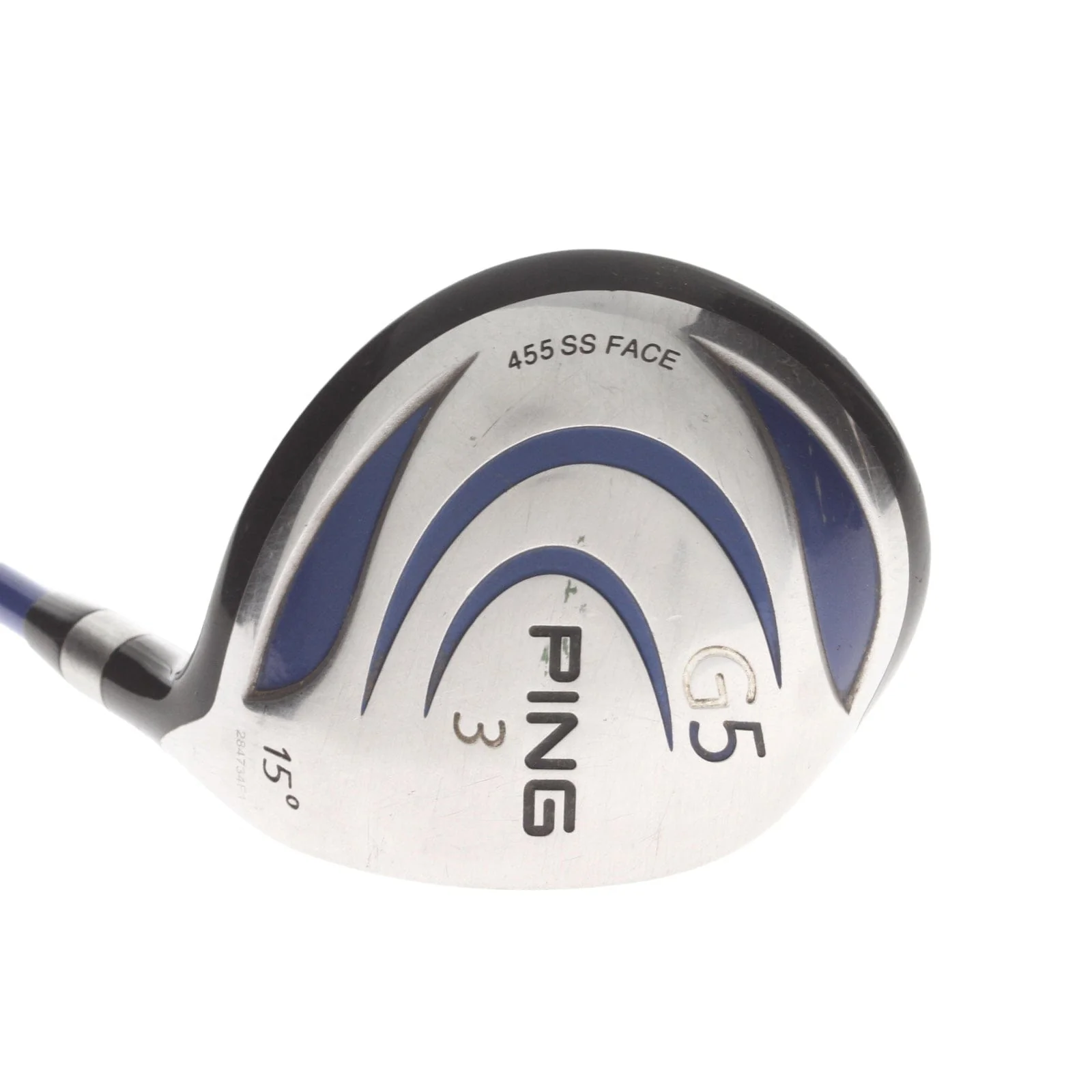 Ping G5 Graphite Mens Right Hand Fairway 3 Wood 15* Stiff - Grafalloy ProLaunch Blue 75S - Image 2