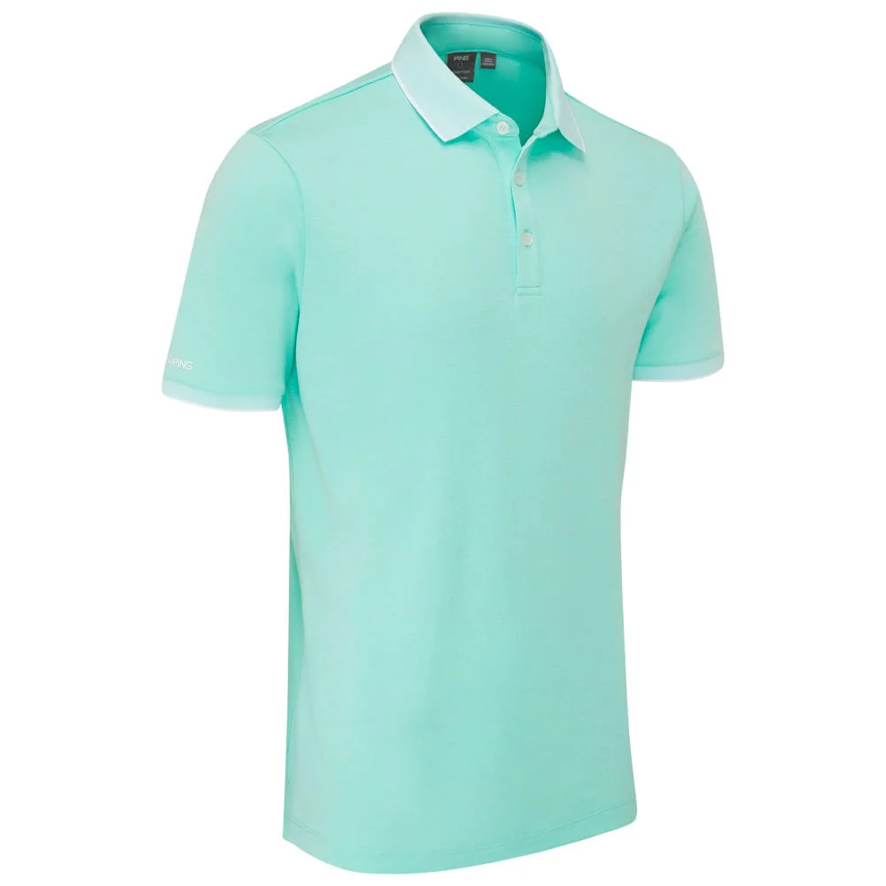 Ping Gideon Polo Shirt - Green Bay Marl - Image 3