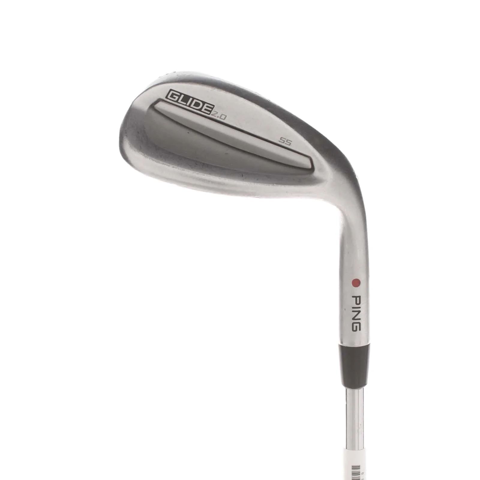 Ping Glide 2.0 Steel Mens Right Hand Lob Wedge 58* 2* Flat 10 Bounce SS Grind Regular - Project X LZ 5.5 115g