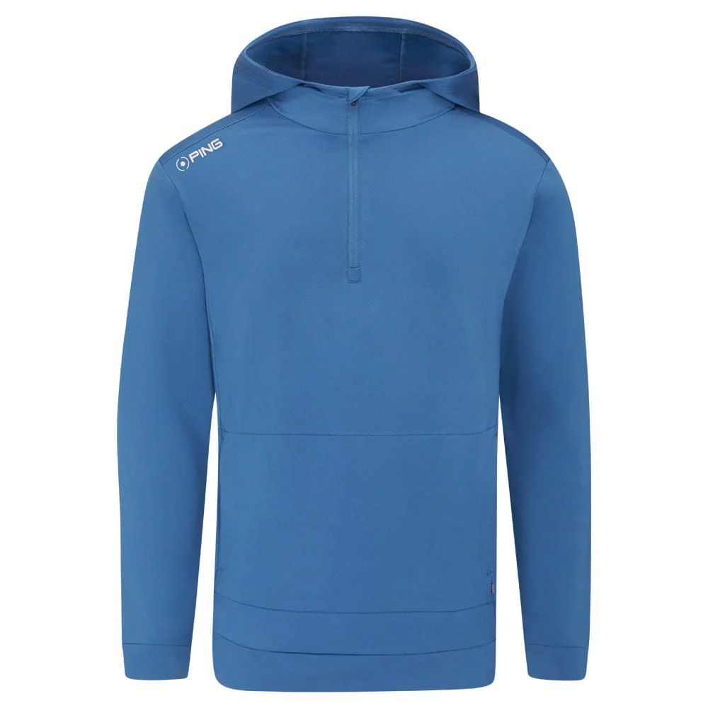Ping Haldon 1/4 Zip Hoodie - Navy
