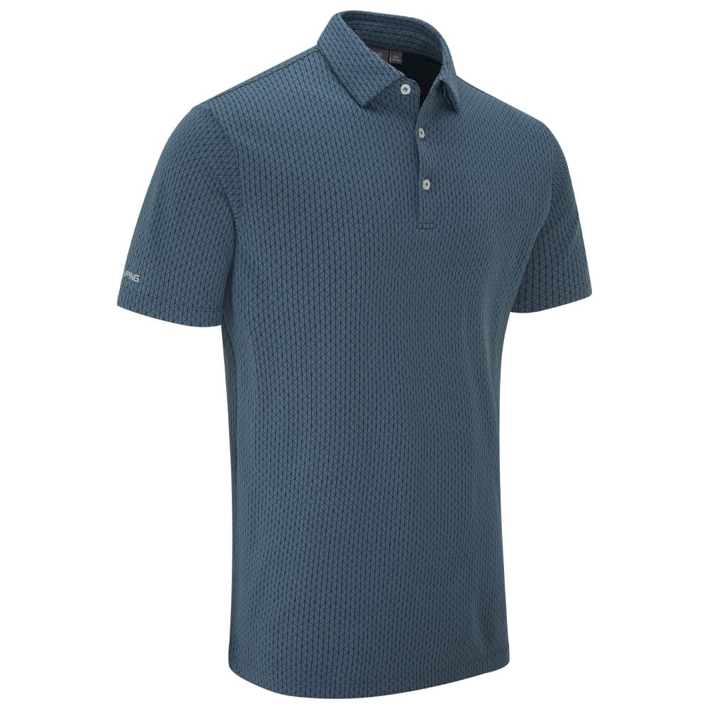 Ping Hershel Polo Shirt - Blue Fusion Multi - Image 3