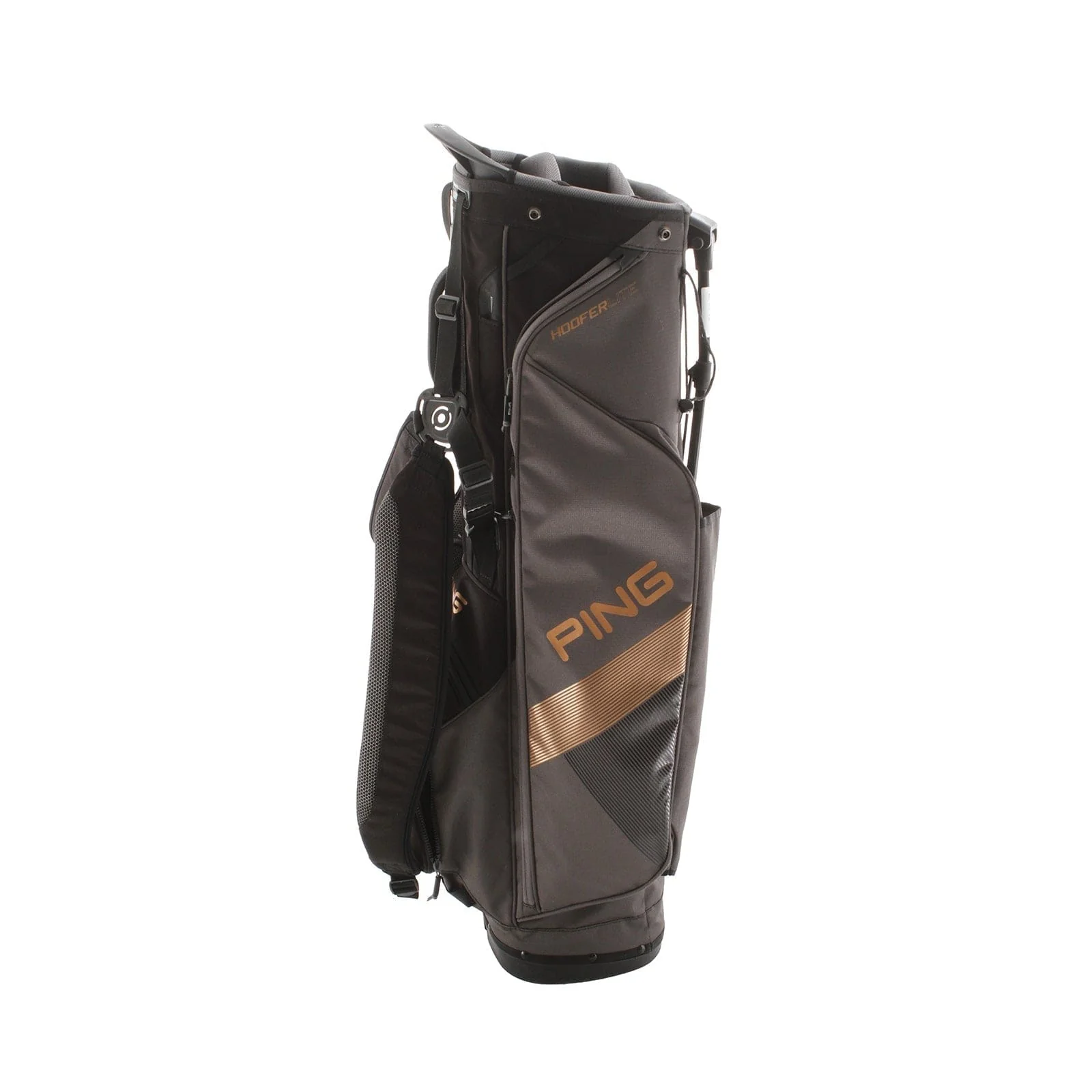 Ping Hoofer Lite Stand Bag - Black/Grey/Copper