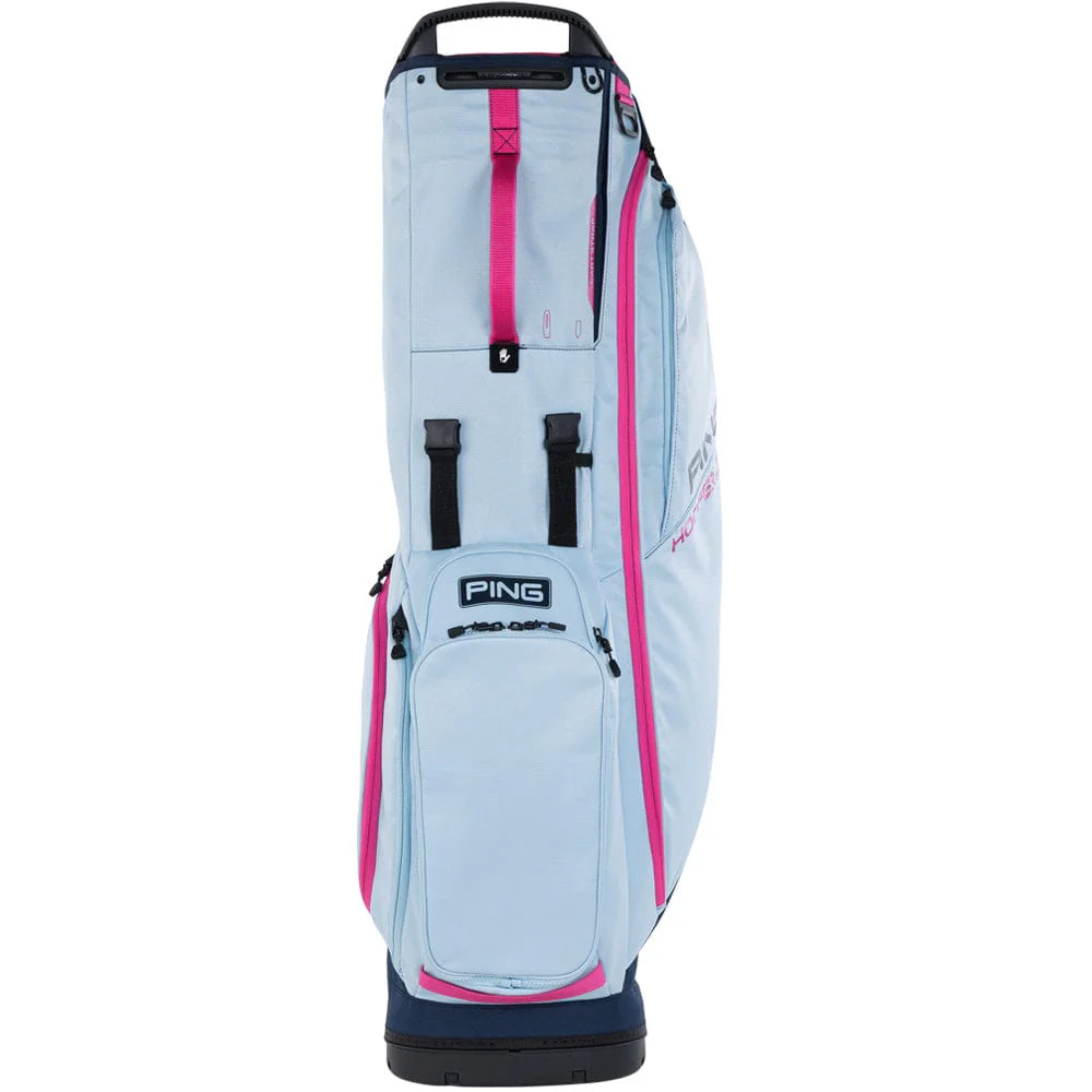 Ping Hoofer Lite Stand Bag - Crystal/Navy/Malibu Rose - Image 3