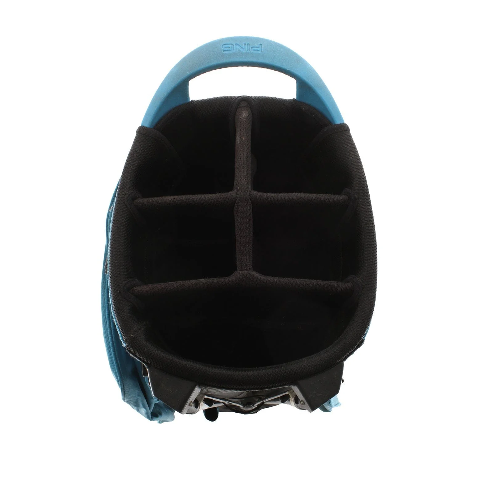 Ping Hoofer Monsoon Stand Bag - Light Blue/White/Black - Image 3