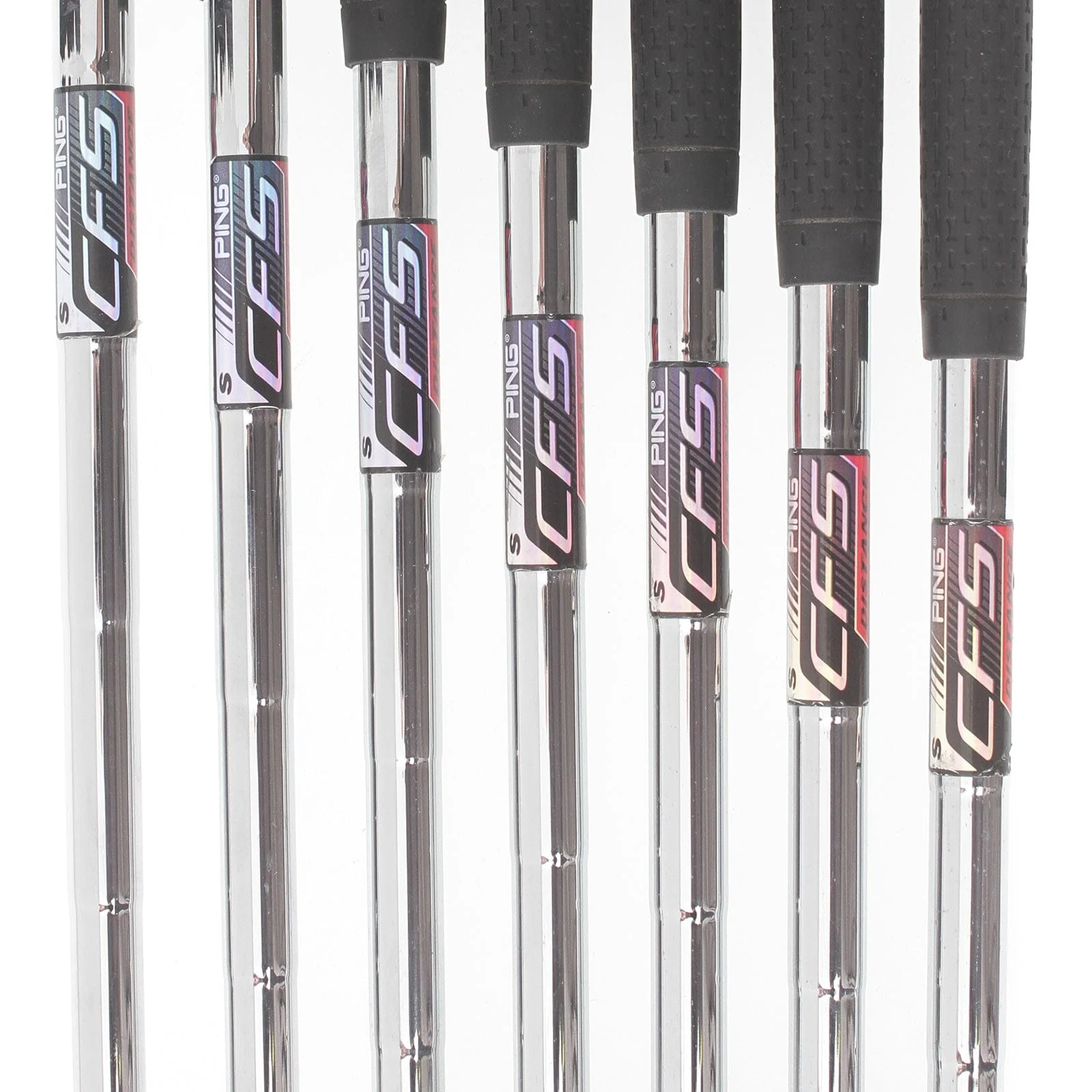 Ping i-Series E1 Steel Mens Right Hand Irons 4-PW Black Dot Stiff - CFS Distance - Image 6