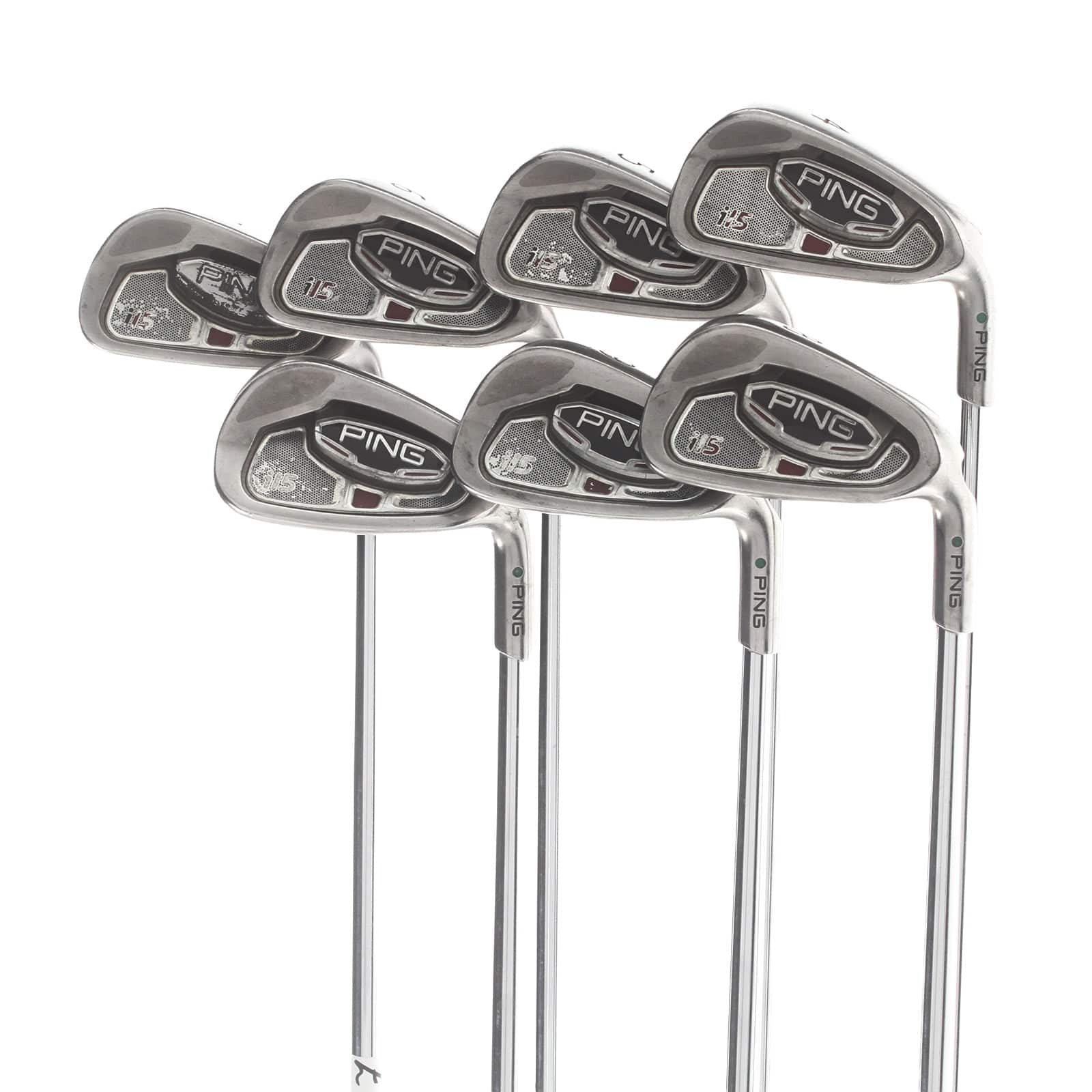 Ping i15 Steel Mens Right Hand Irons 4-PW 2* Upright Regular - Ping AWT