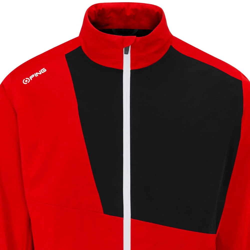 Ping Impervious AquaDrive Waterproof Suit - Classic Red/Black/Oxford Blue - Image 9