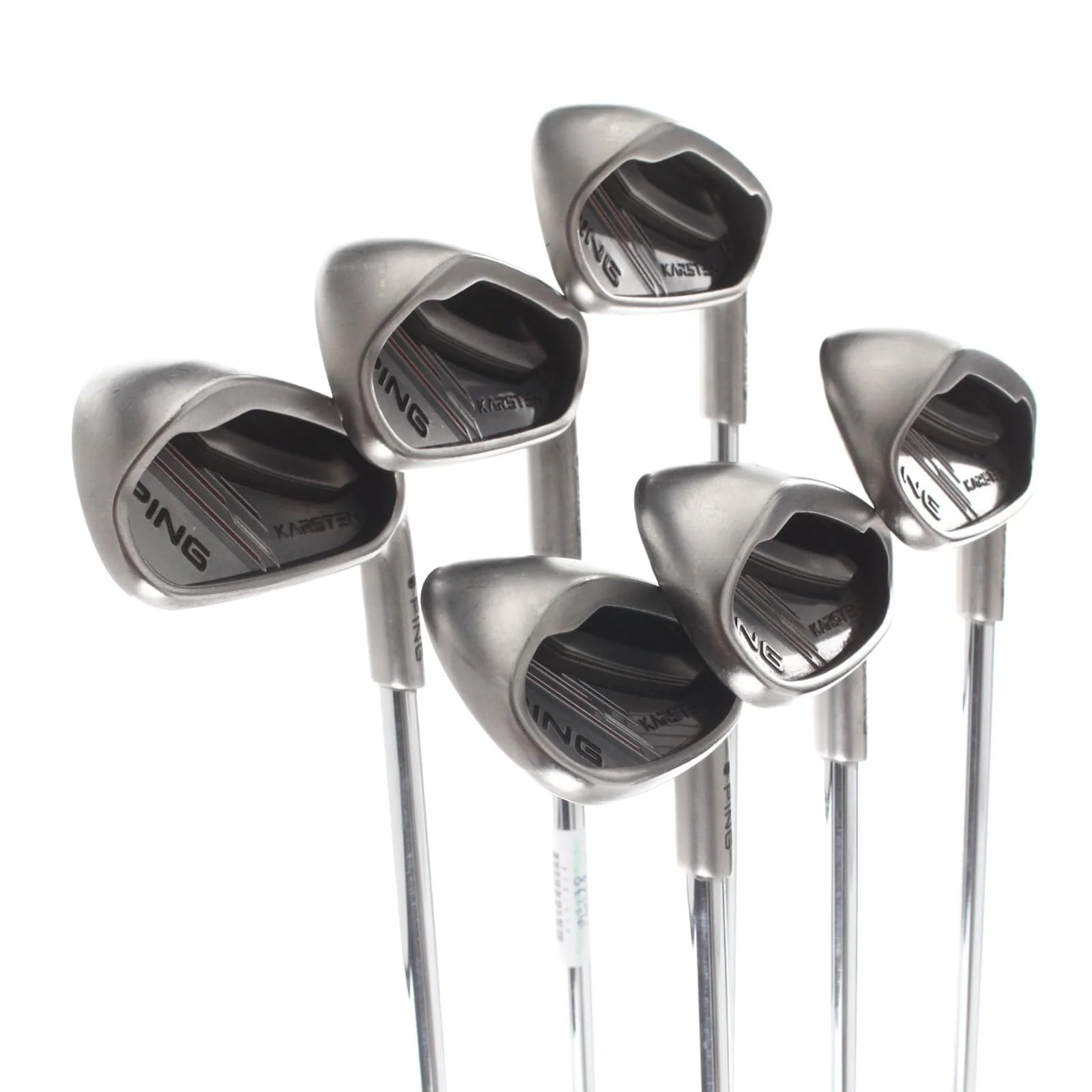 Ping Karsten 2014 Steel Mens Right Hand Irons 6-SW Black Dot Regular - Ping CFS - Image 2
