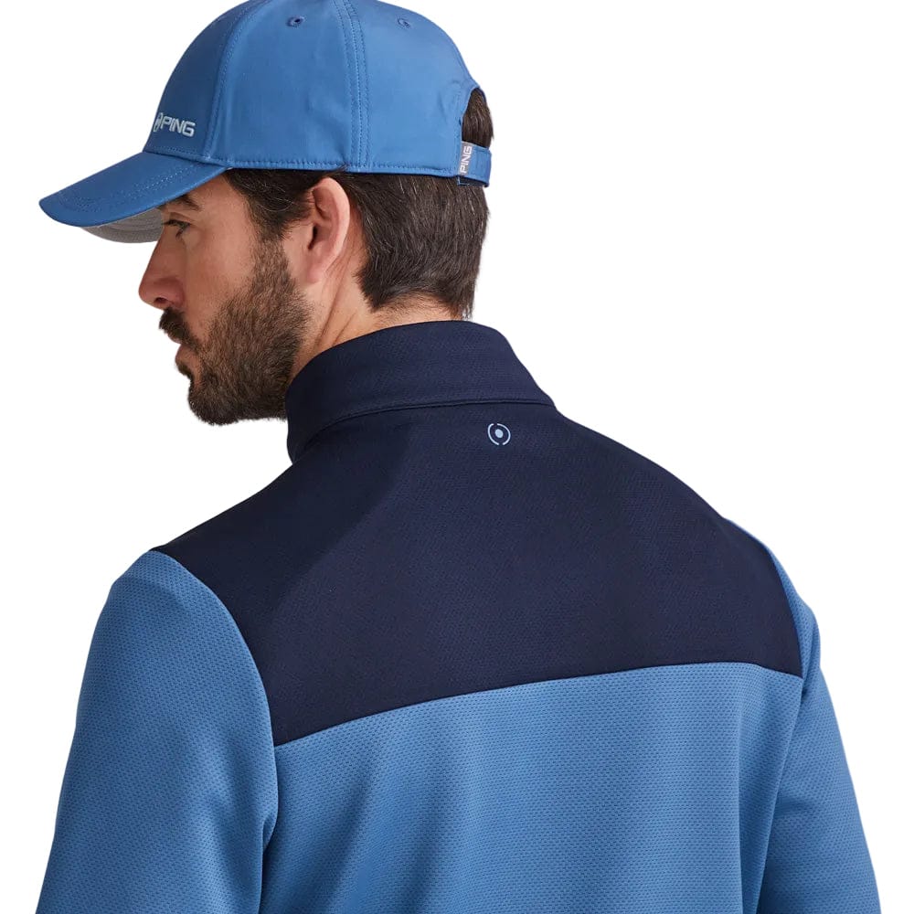 Ping Kinver 1/4 Zip Pullover - Stellar/Navy - Image 3