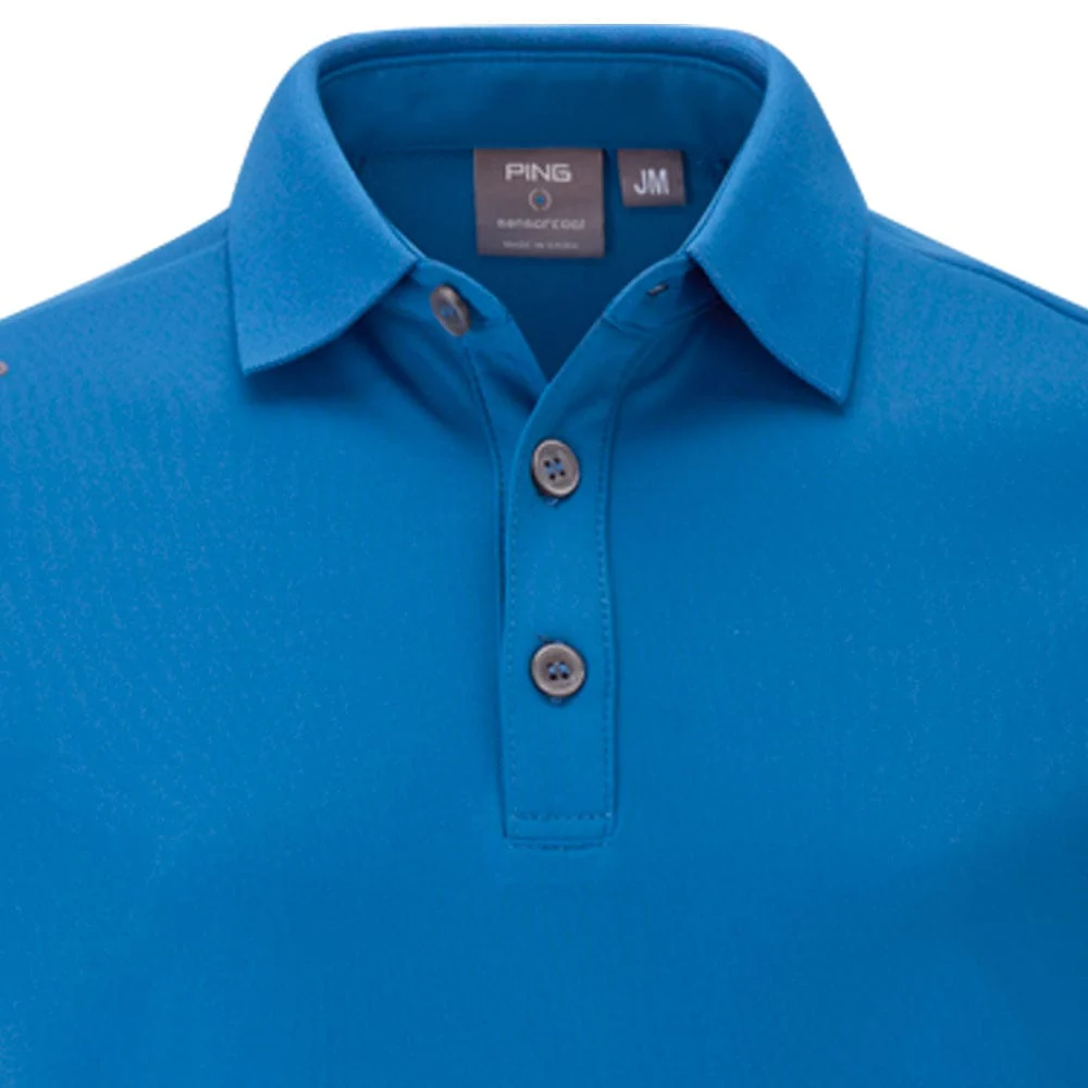 Ping Lindum Junior Polo Shirt - Snorkel Blue - Image 3