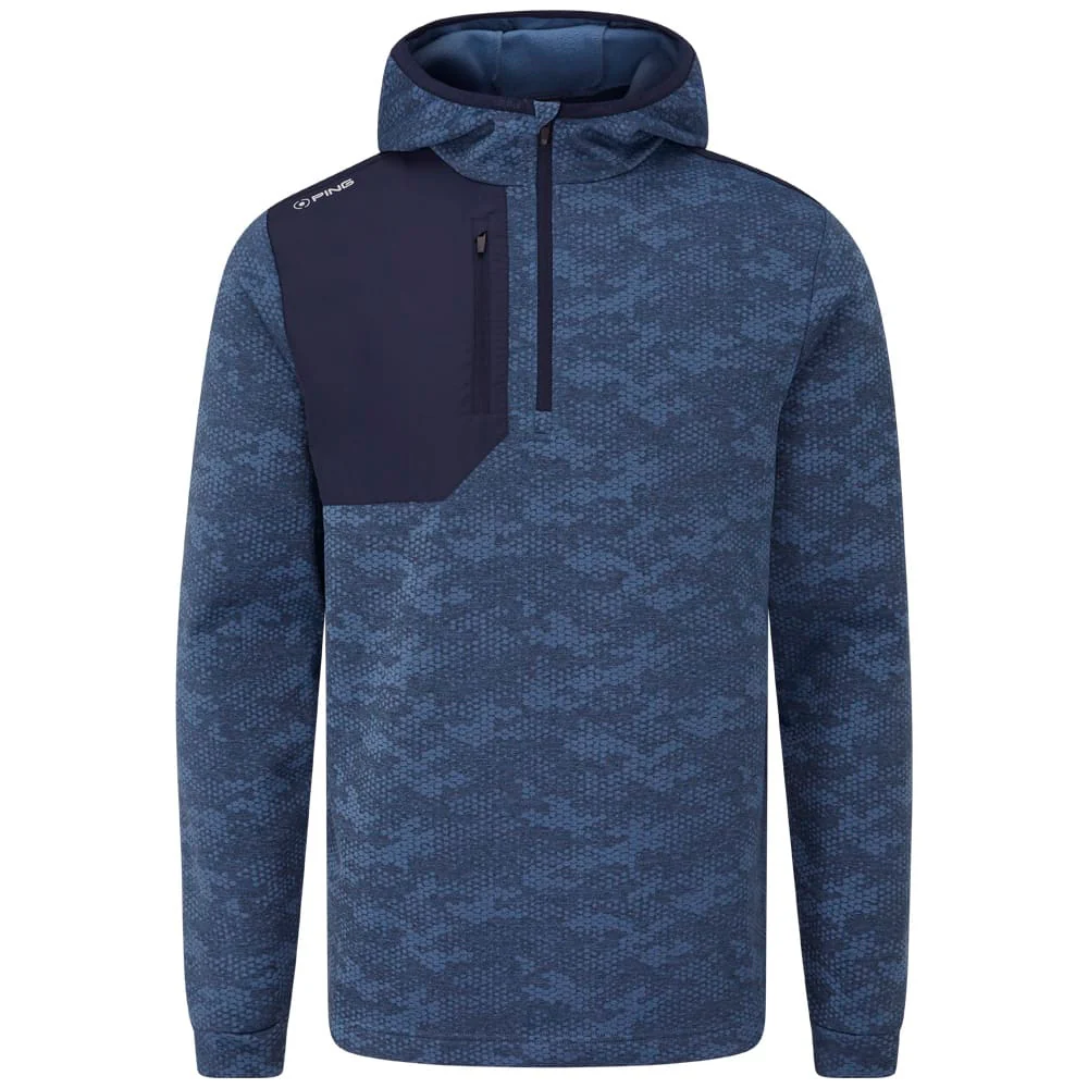 Ping Nexa 1/4 Zip Pullover - Blue Fusion/Navy