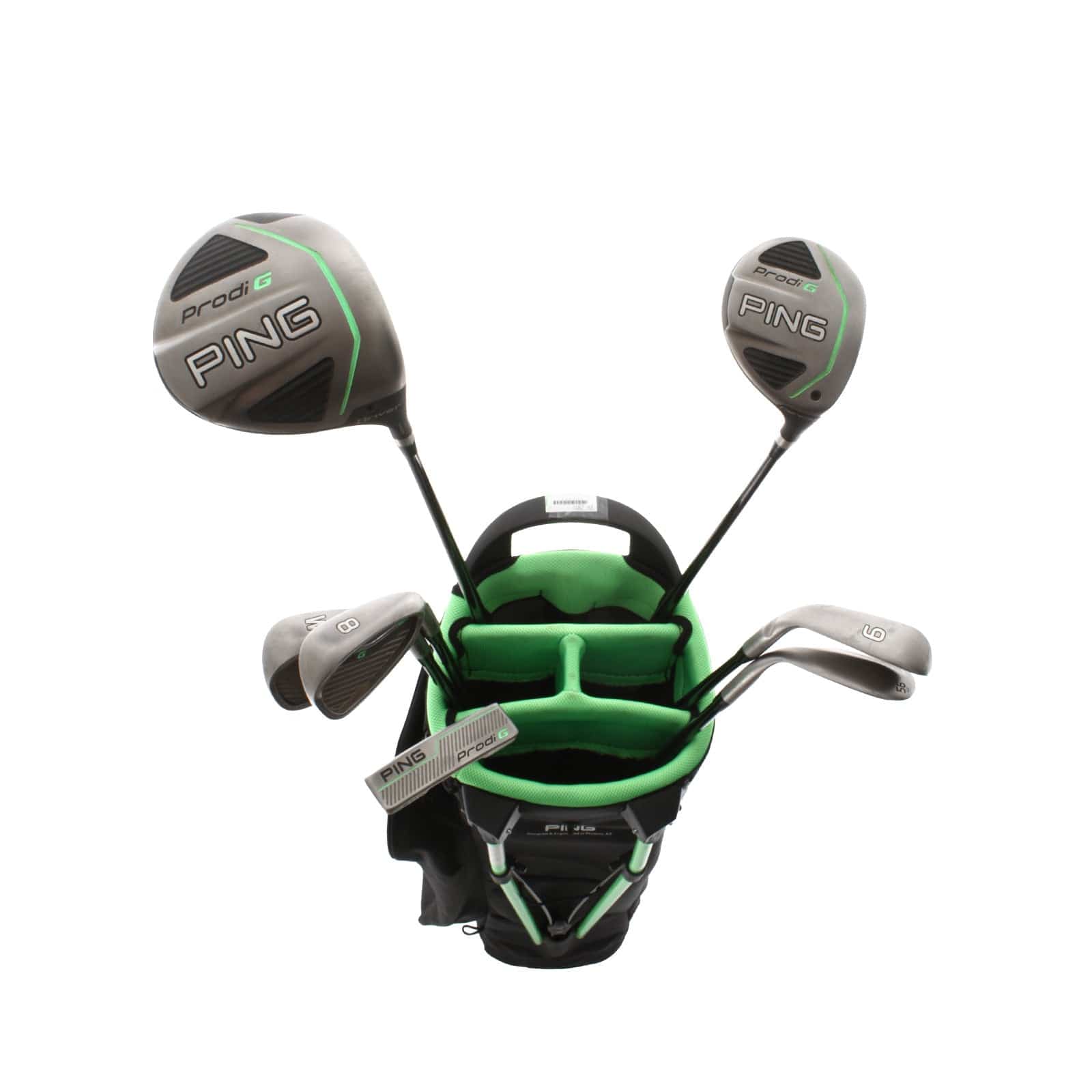 Ping ProdiG Graphite Junior Right Hand Half Set Blue Dot 1* Upright Regular - ProdiG - Image 3