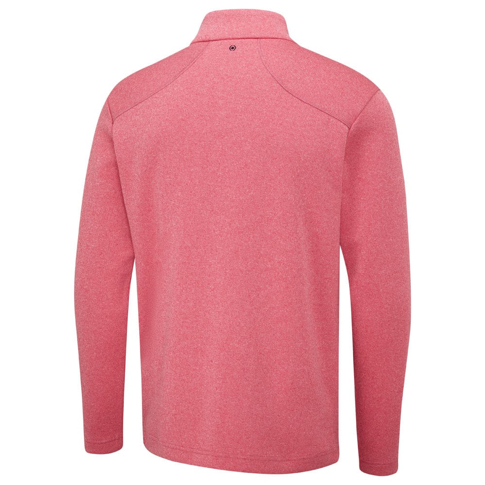 Ping Ramsey 1/2 Zip Sweater - Rhapsody Pink Marl - Image 2