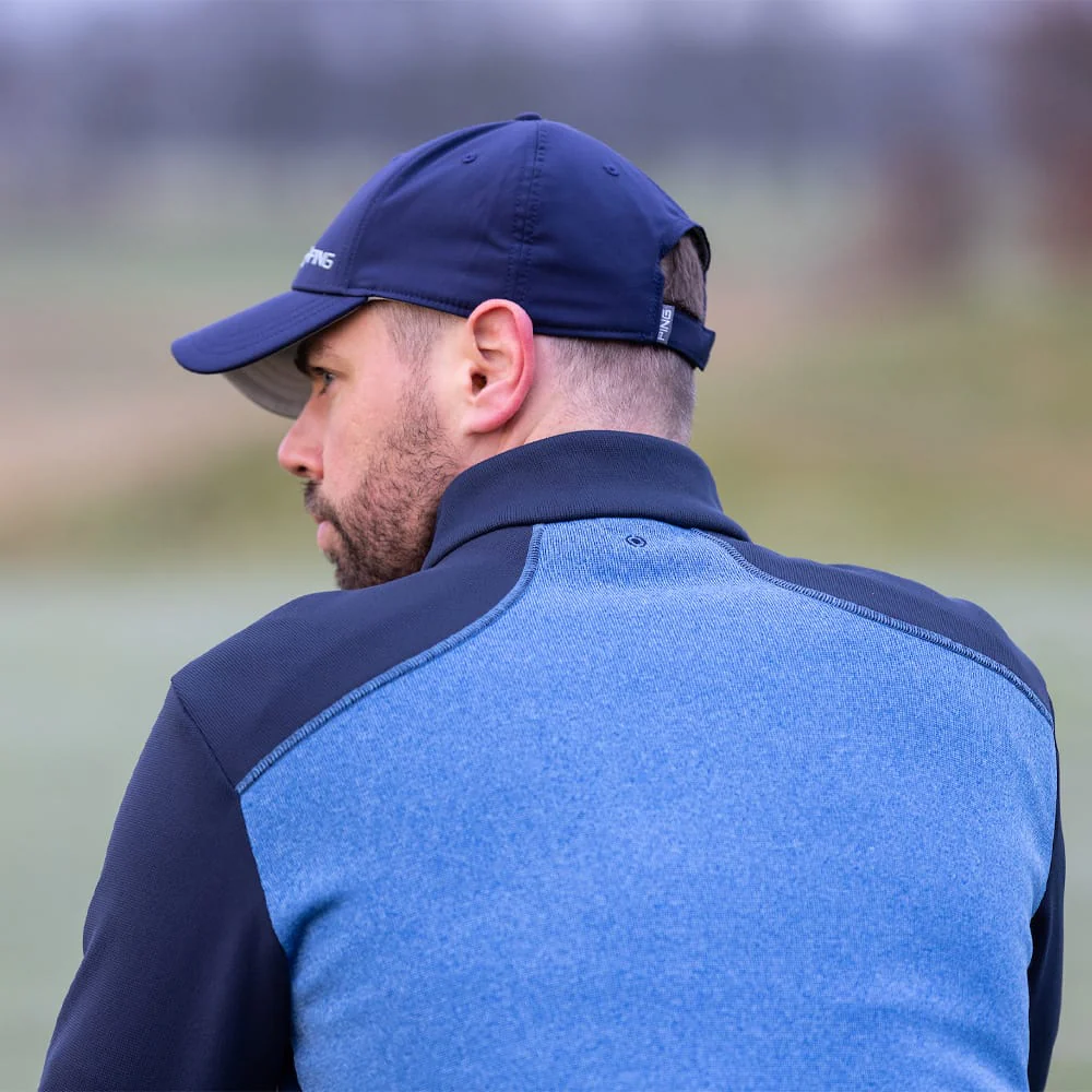 Ping Ramsey 1/2 Zip Pullover - Tidal Blue/Navy - Image 6