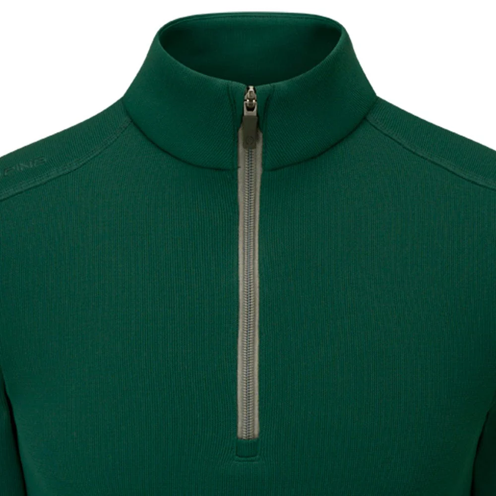 Ping Ramsey Junior 1/2 Zip Sweater - Pine - Image 3