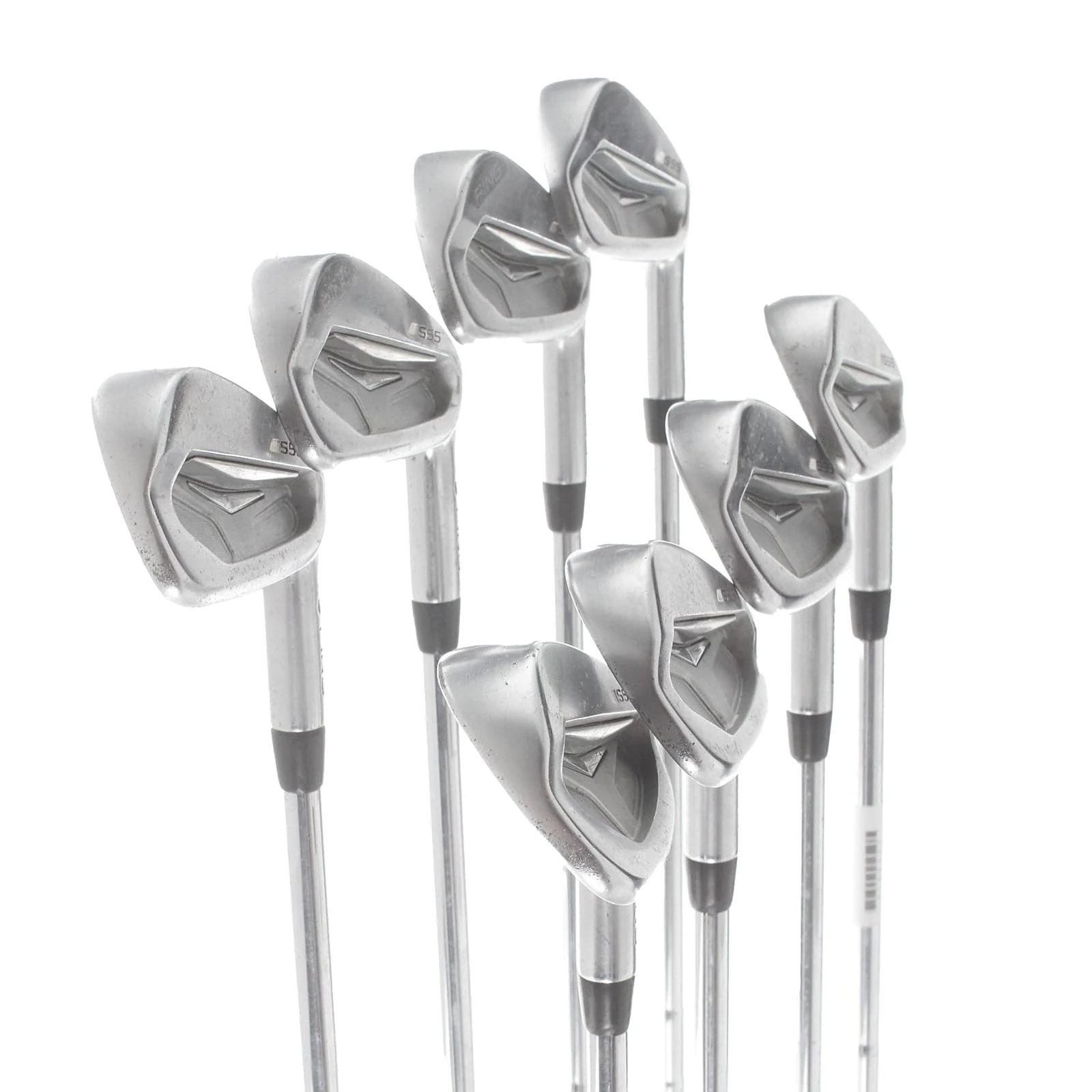 Ping S55 Steel Mens Right Hand Irons 4-PW 0.75* Upright Stiff - Ping CFS - Image 2