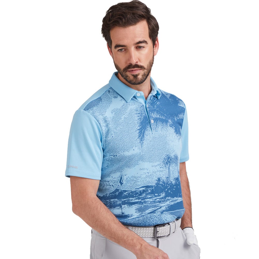 Ping Tiago Polo Shirt - Baltic Sea Multi - Image 5