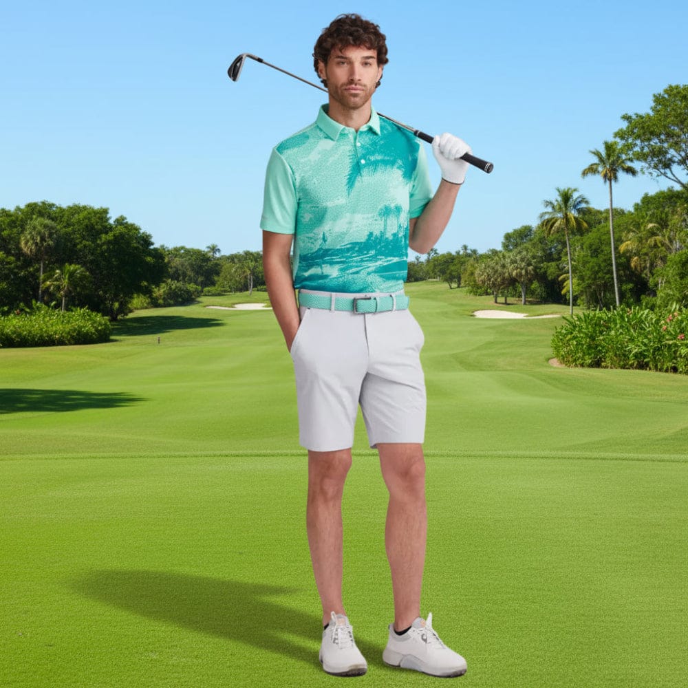 Ping Tiago Polo Shirt - Green Bay Multi - Image 4