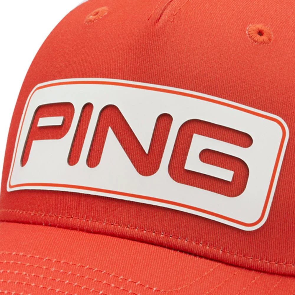 Ping Tour Classic Cap - Tango/White - Image 5
