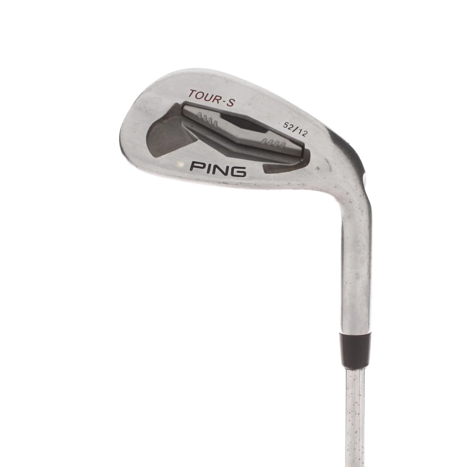Ping Tour-S Steel Mens Right Hand Gap Wedge White Dot 52* 3* Upright 12 Bounce Regular - Ping AWT