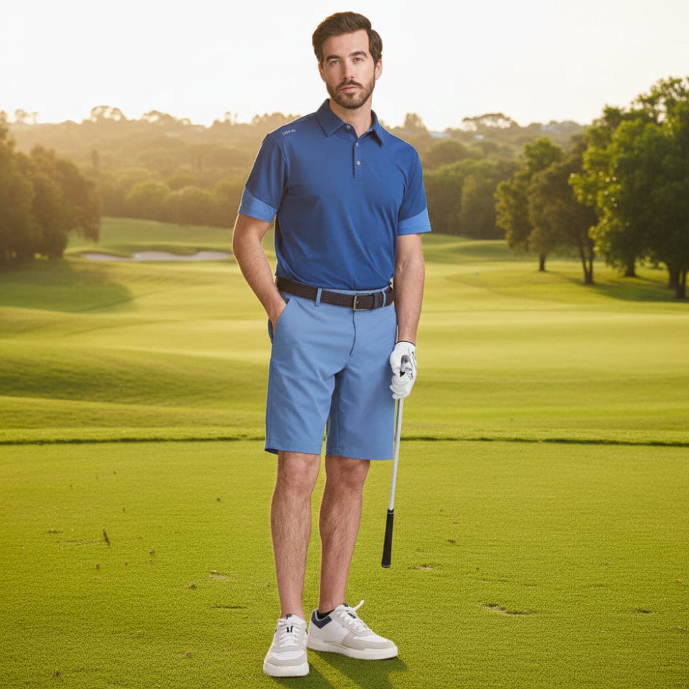 Ping Ty Polo Shirt - Inky/Bright Cobalt - Image 4