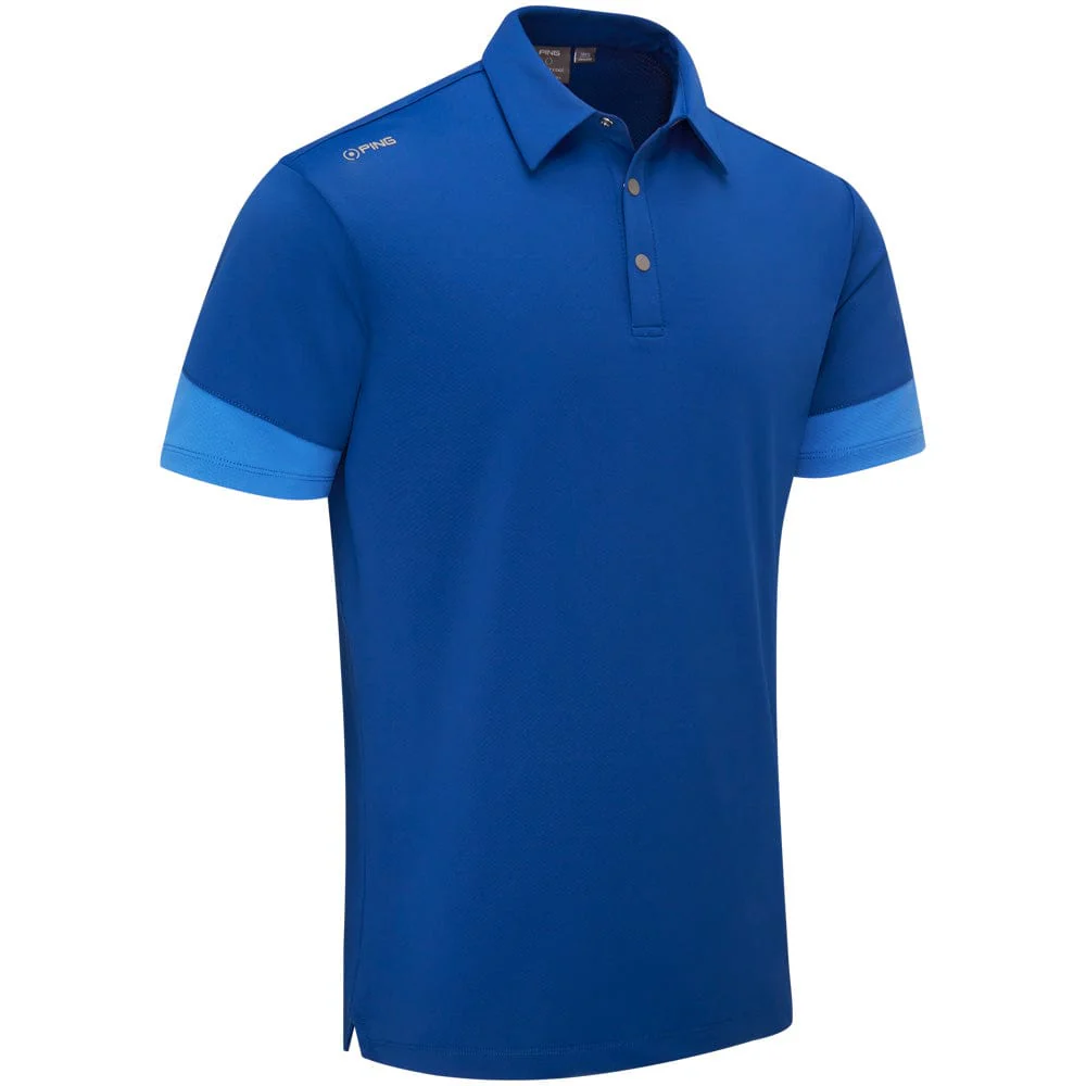 Ping Ty Polo Shirt - Inky/Bright Cobalt - Image 5
