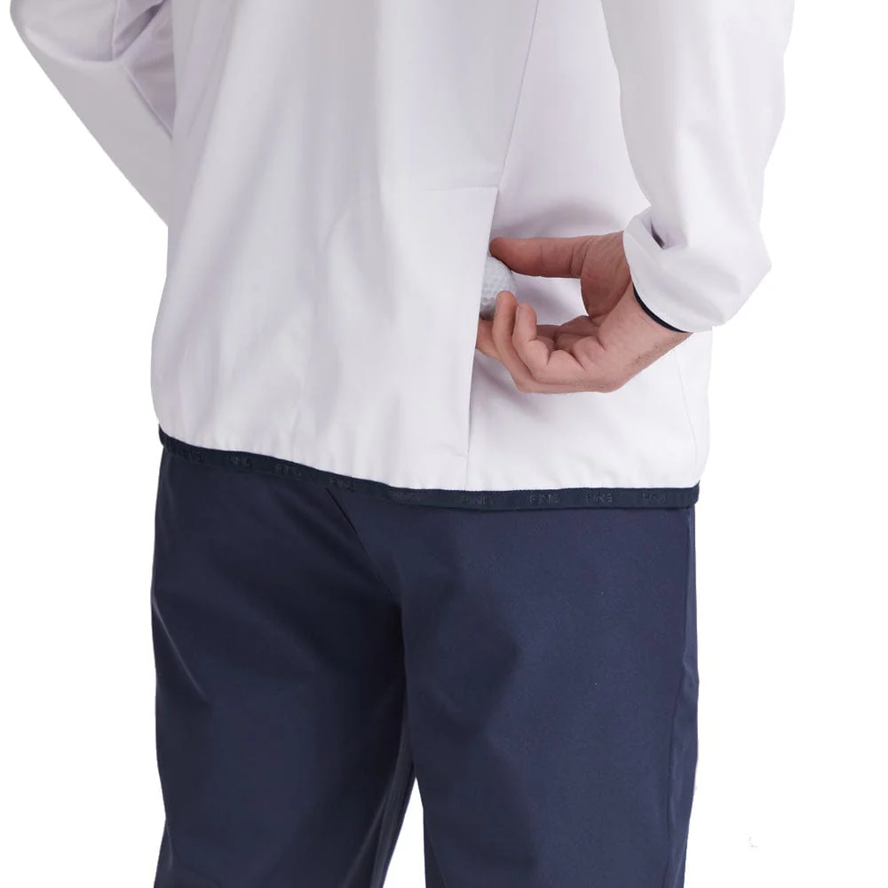 Ping Vigo Windproof 1/2 Zip Top - White - Image 3