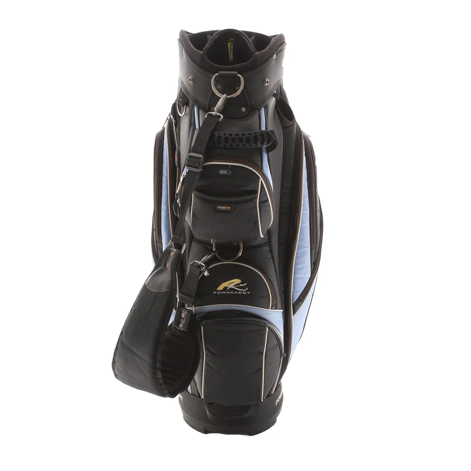 PowaKaddy Cart Bag - Black/Blue - Image 4