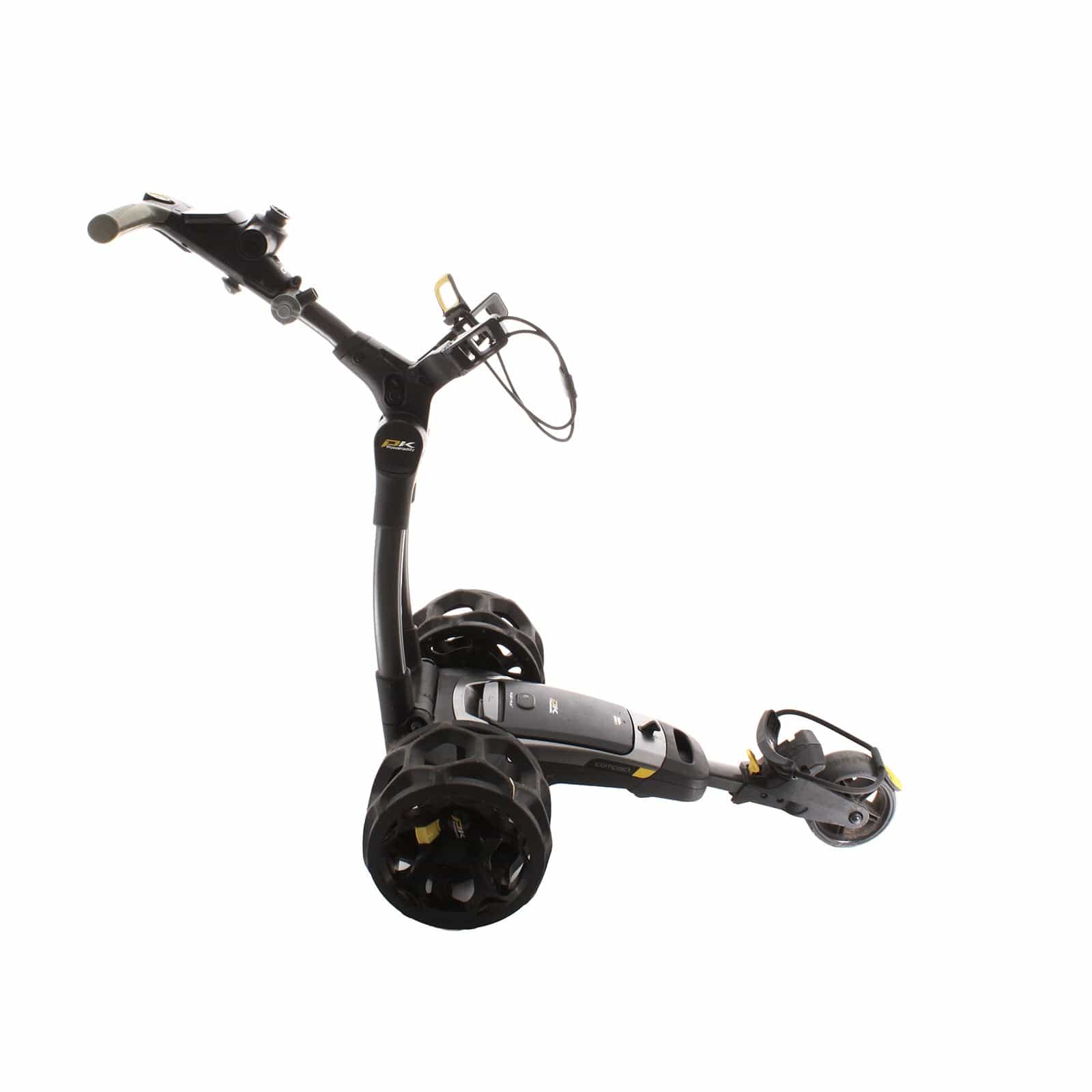 PowaKaddy CT6 3-Wheel Electric Trolley 18 Hole Lithium - Black - Image 3