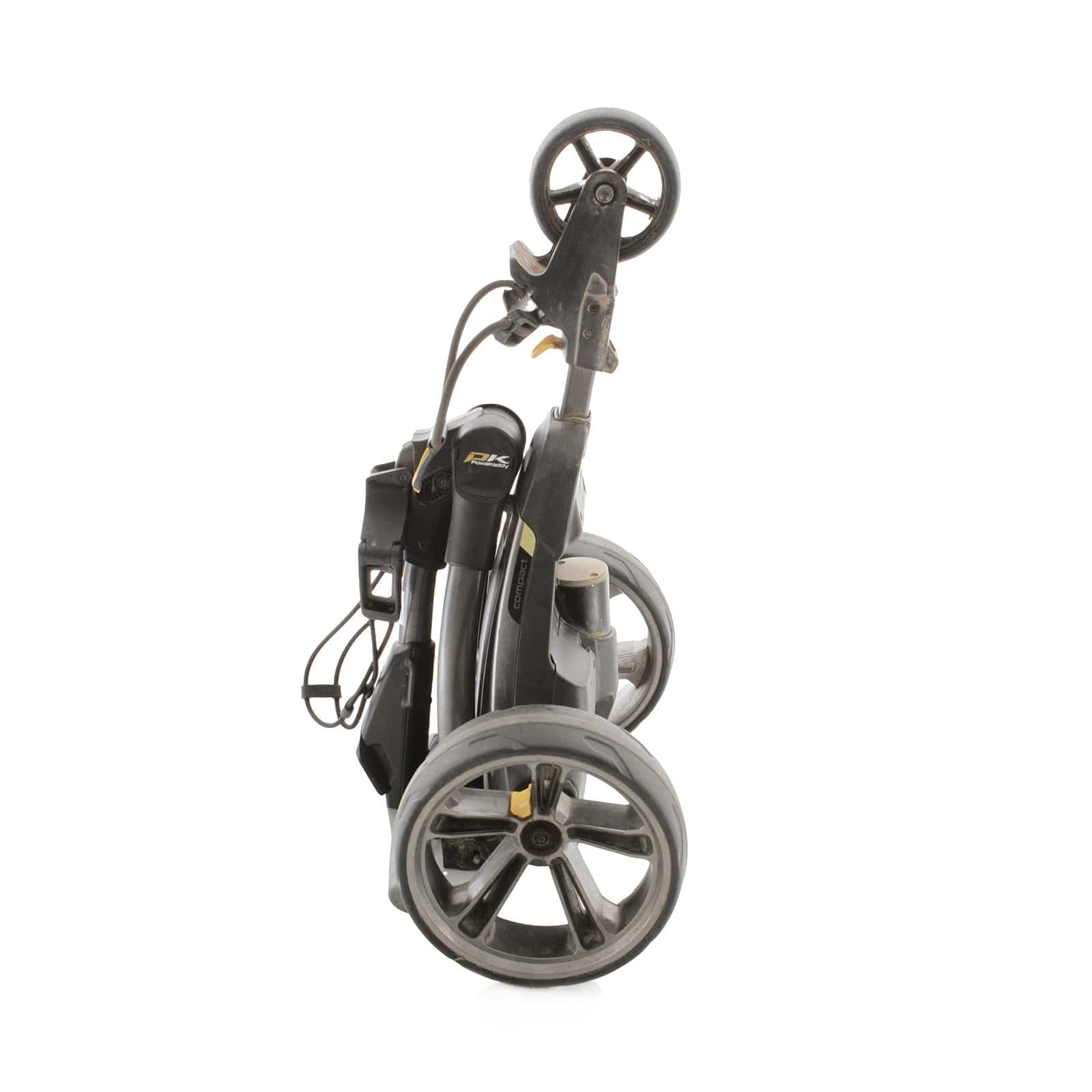 PowaKaddy CT6 3-Wheel Electric Trolley 18 Hole Lithium - Gunmetal Yellow - Image 6