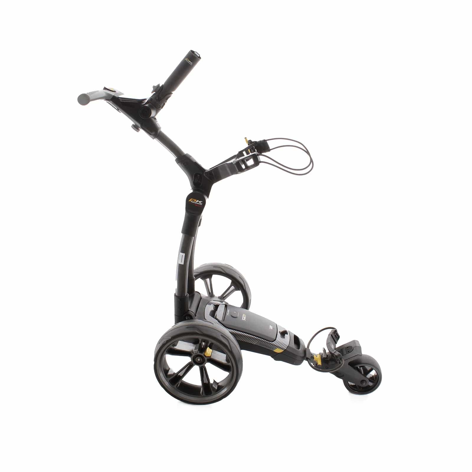 PowaKaddy CT8 GPS 3-Wheel Electric Trolley 18 Hole Lithium - Black - Image 3