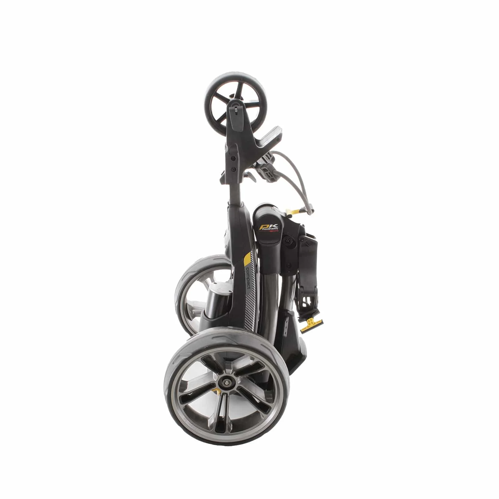 PowaKaddy CT8 GPS 3-Wheel Electric Trolley 18 Hole Lithium - Black/Yellow - Image 5