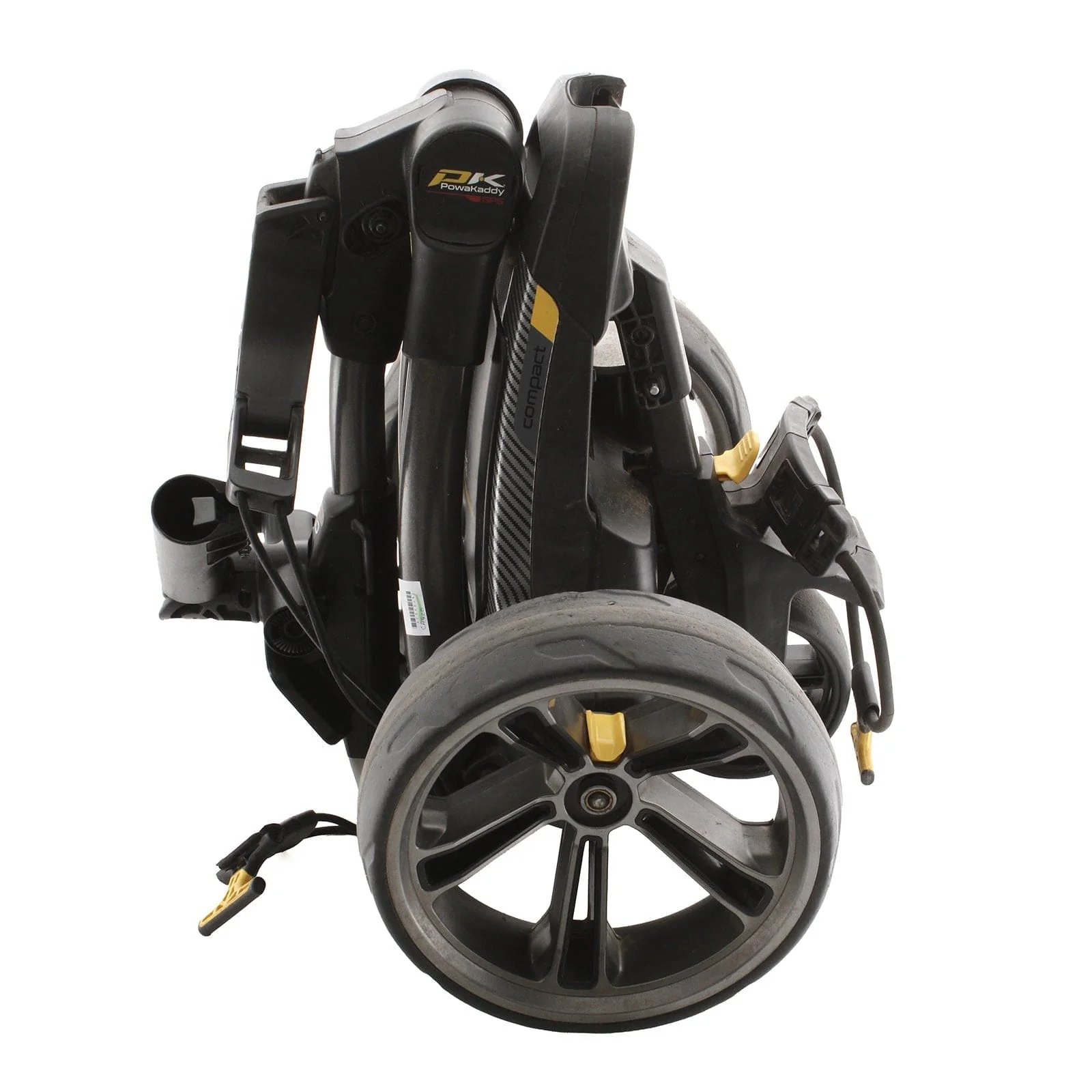 PowaKaddy CT8 GPS 3-Wheel Electric Trolley 36 Hole Lithium - Gunmetal - Image 5