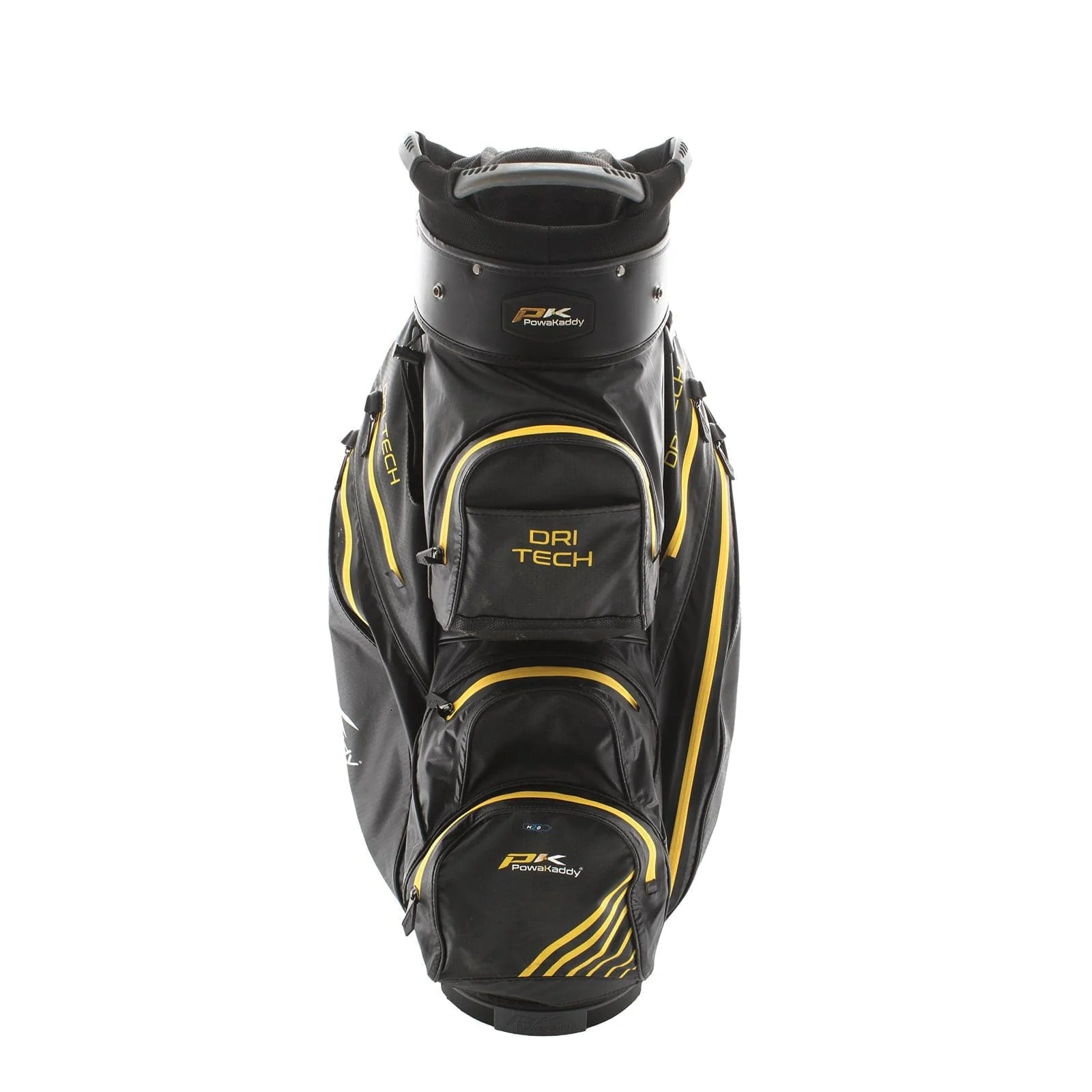 Powakaddy Dri Tech Cart Bag - Black/Yellow - Image 4