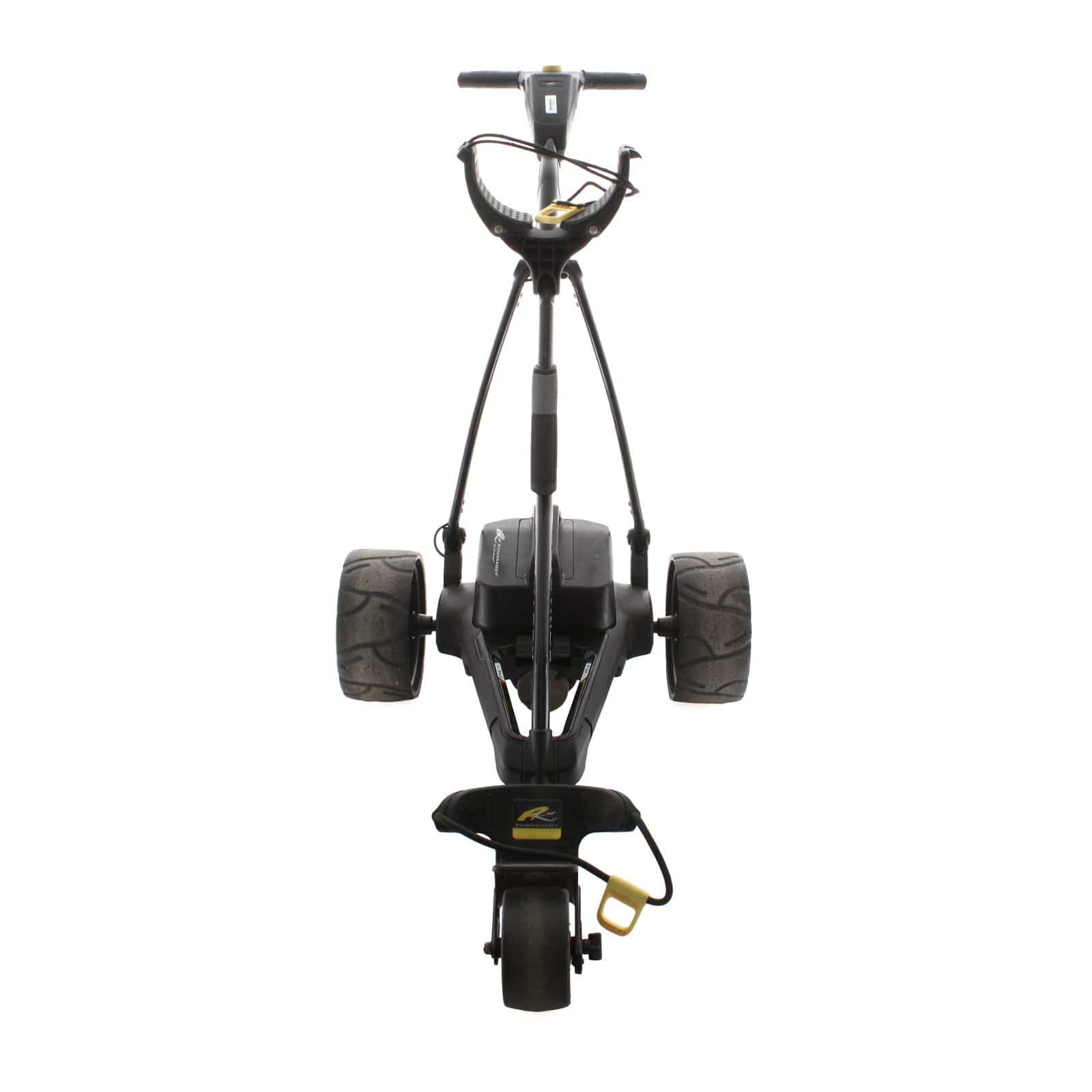 Powakaddy FW5 3-Wheel Electric Trolley 18 Hole Lead Acid - Black - Image 2