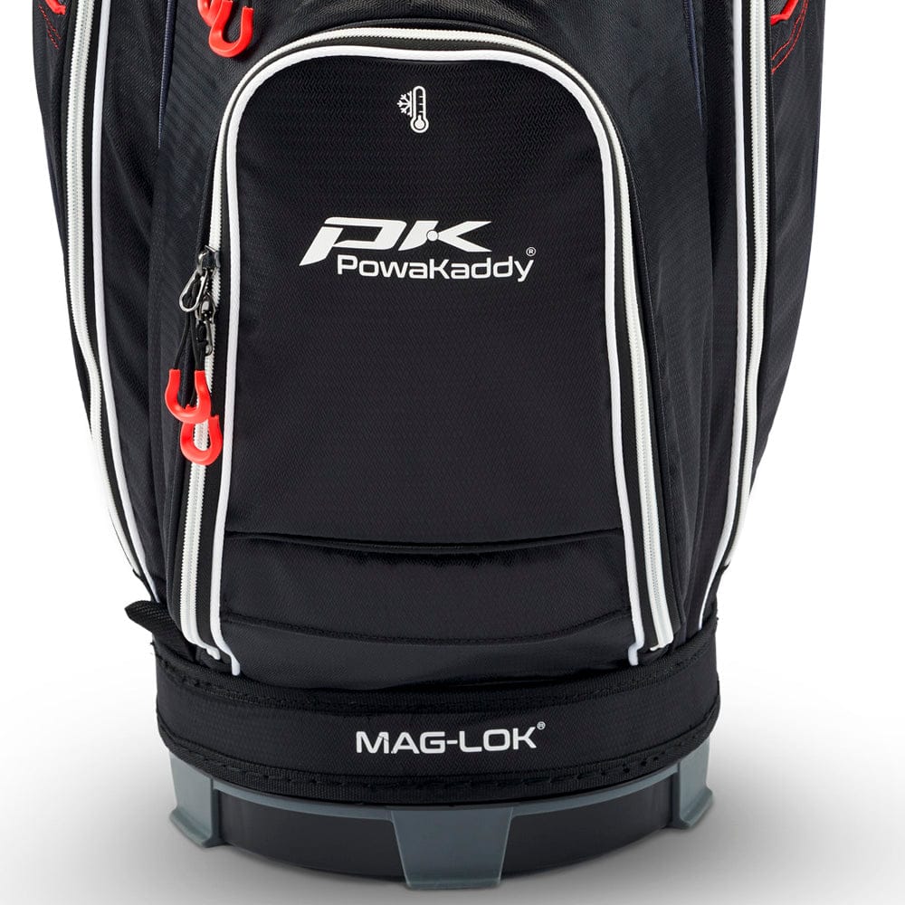 PowaKaddy LITE Cart Bag - Black/White/Red - Image 5