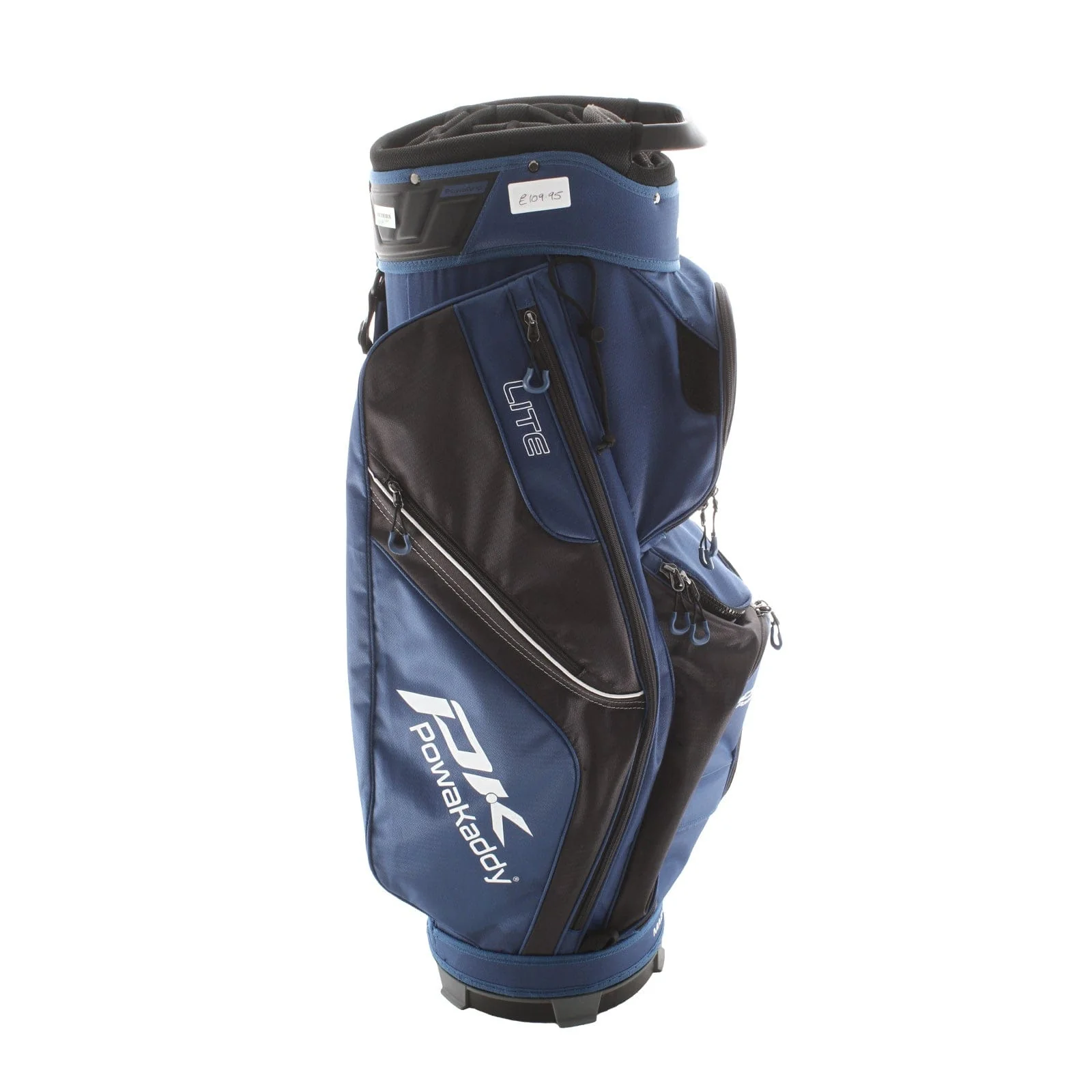 PowaKaddy Lite Cart Bag - Blue/White - Image 3