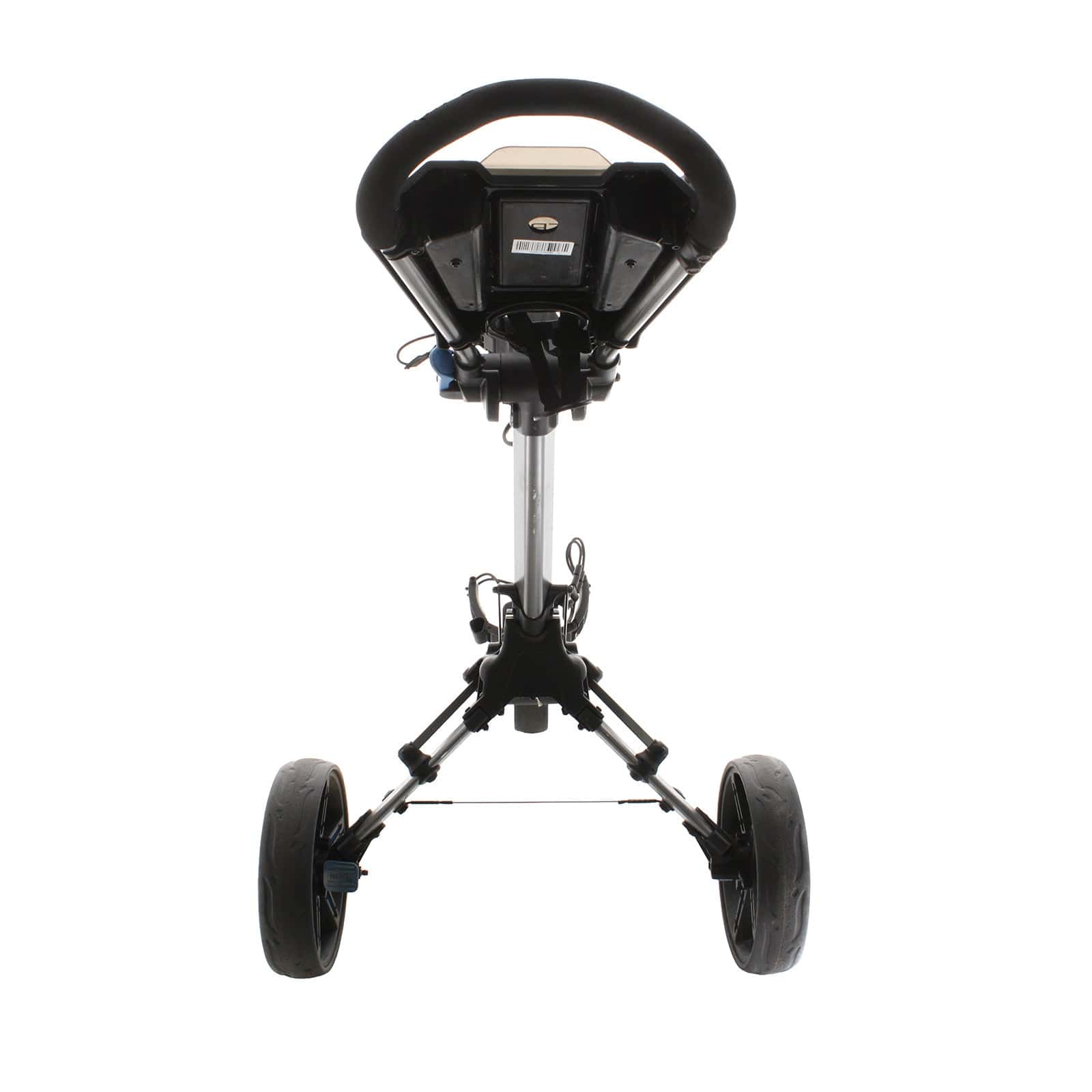 Powakaddy Micra 3-Wheel Push/Pull Trolley - Black/Blue/Grey - Image 4
