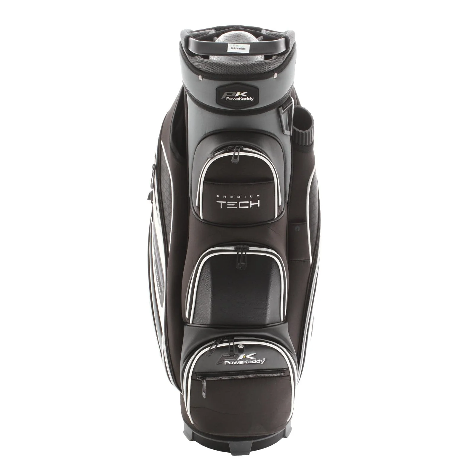 PowaKaddy Premium Tech Cart Bag - Grey - Image 4