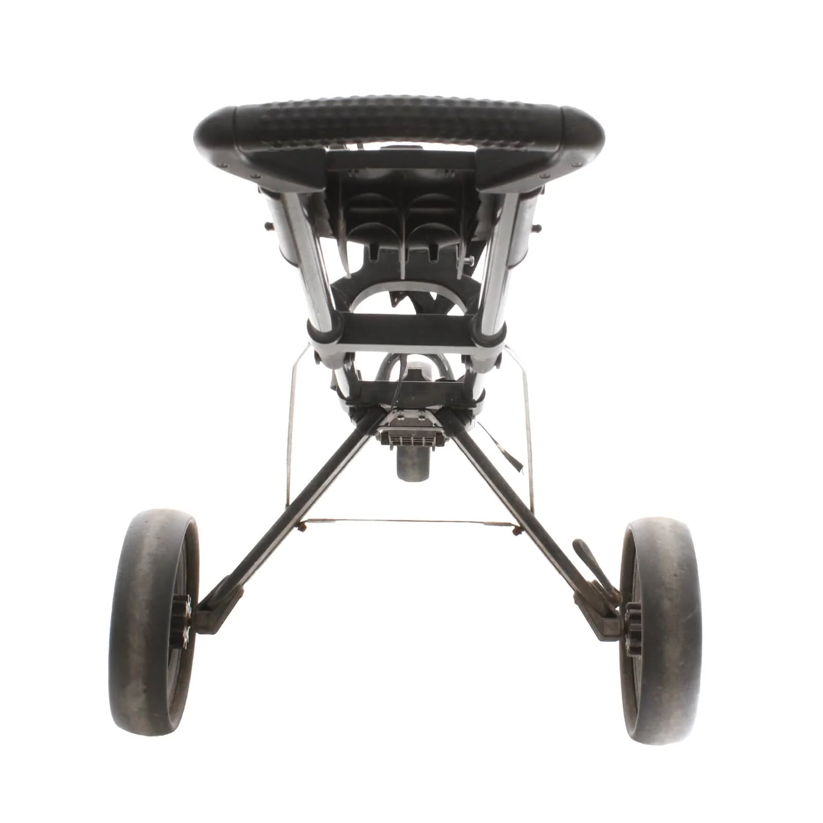 Powakaddy Twinline 1 3-Wheel Push/Pull Trolley - Black - Image 5