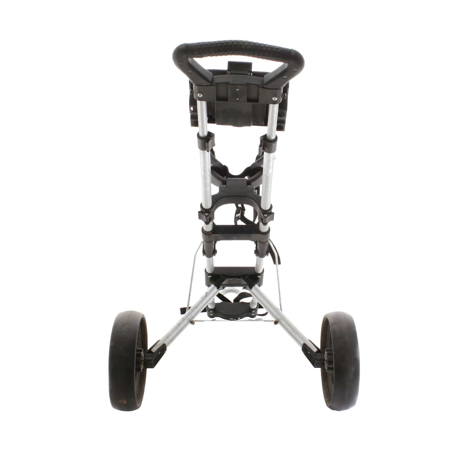 Powakaddy Twinline 2 3-Wheel Push/Pull Trolley - Black - Image 4