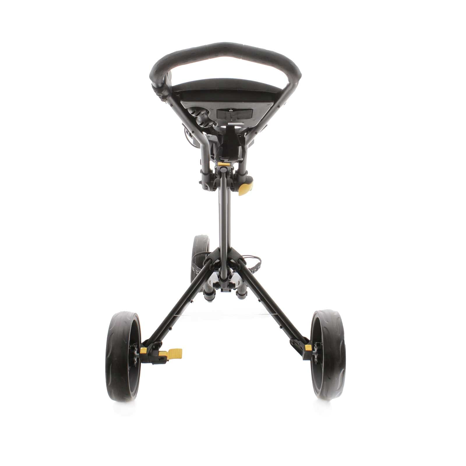 PowaKaddy Twinline 5 3-Wheel Push/Pull Trolley - Black - Image 4